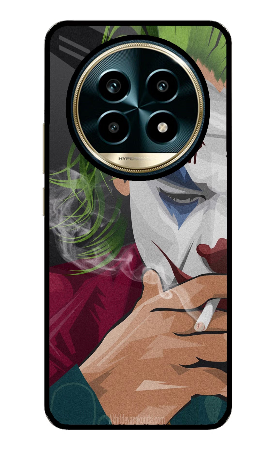 Joker Smoking Realme 13 Pro 5G Glass Case - Joker Smoking Realme 13 Pro 5G Glass Case Joker Smoking Realme 13 Pro 5G Glass Case