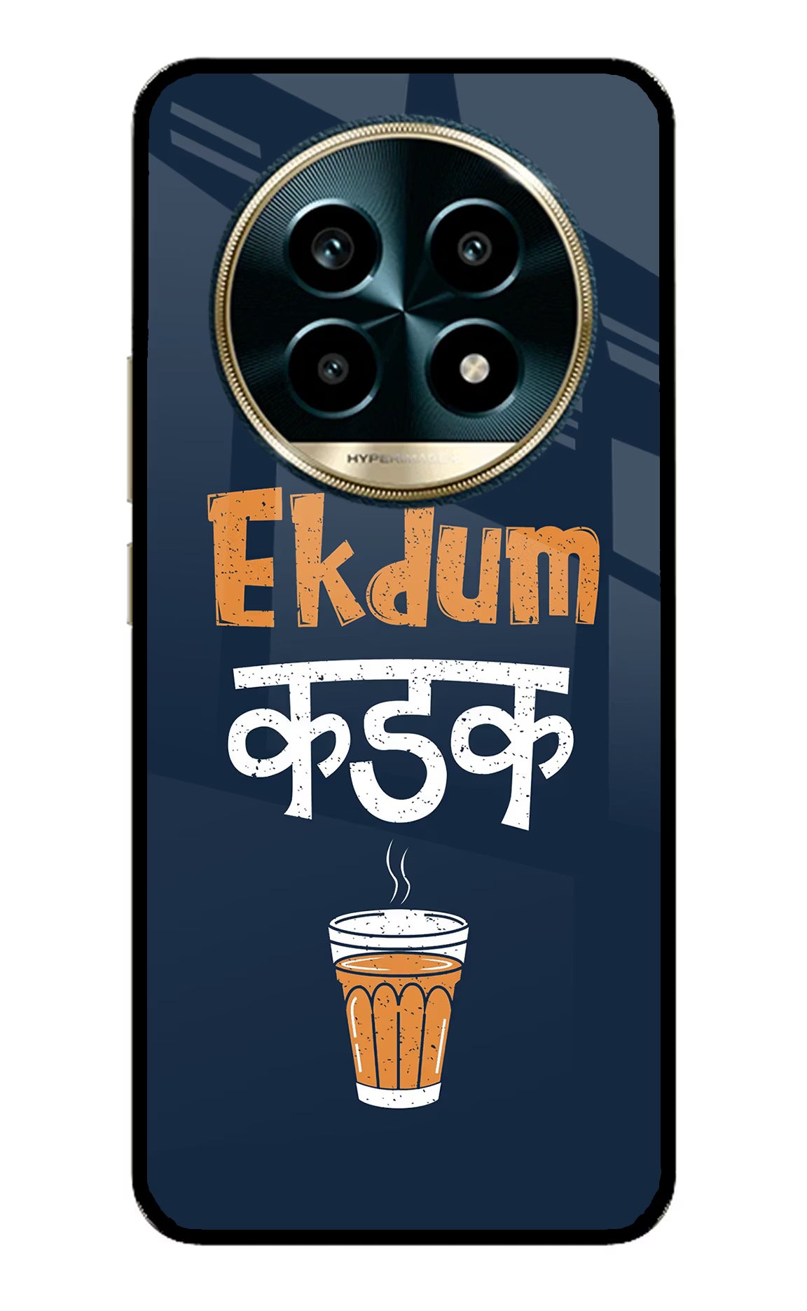 Ekdum Kadak Chai Realme 13 Pro 5G Back Cover - Ekdum Kadak Chai Realme 13 Pro 5G Glass Case Back Cover by Casekaro Ekdum Kadak Chai Realme 13 Pro 5G Glass Case Back Cover by Casekaro