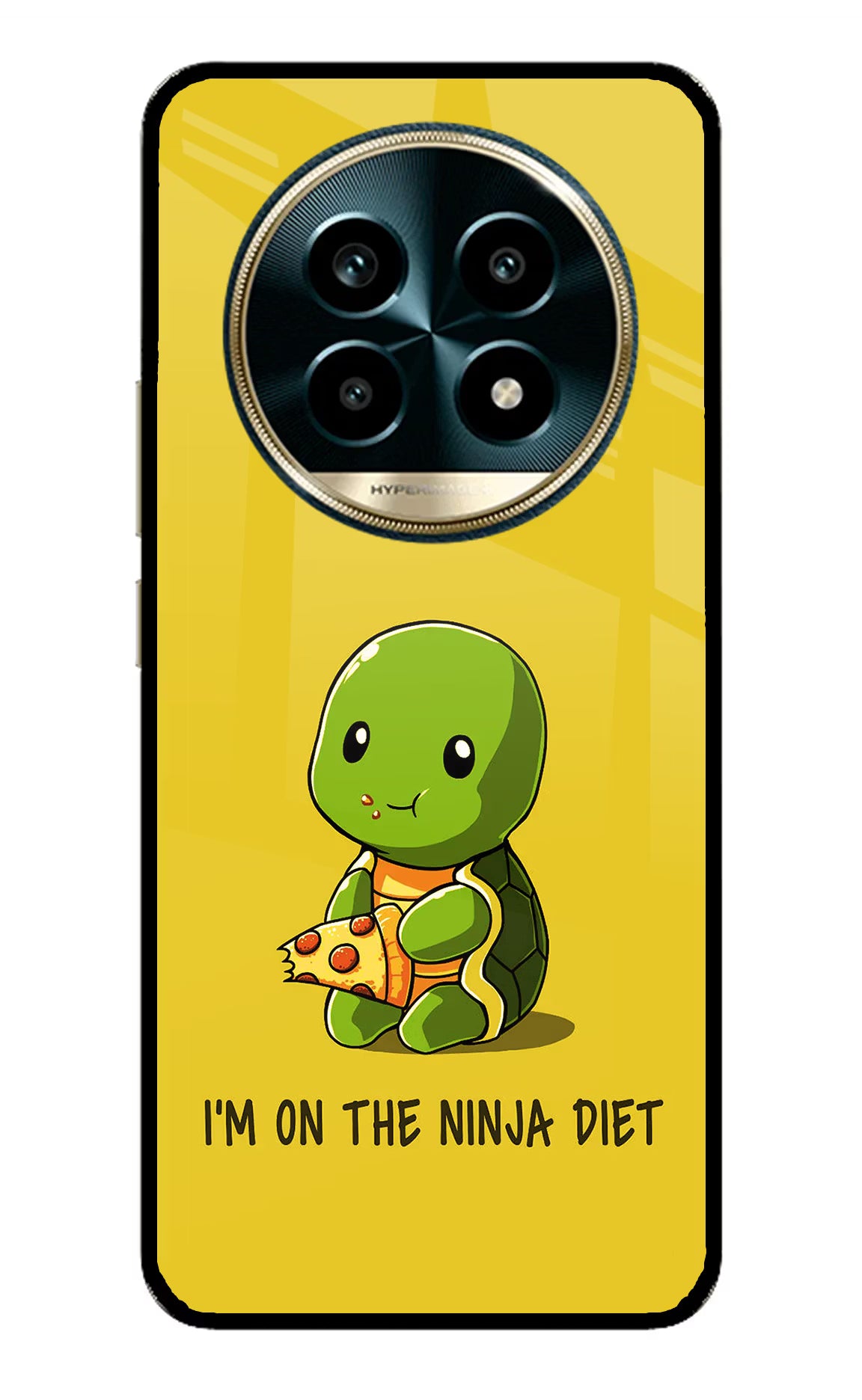 I'm on Ninja Diet Realme 13 Pro 5G Back Cover - I'm on Ninja Diet Realme 13 Pro 5G Glass Case Back Cover by Casekaro I'm on Ninja Diet Realme 13 Pro 5G Glass Case Back Cover by Casekaro