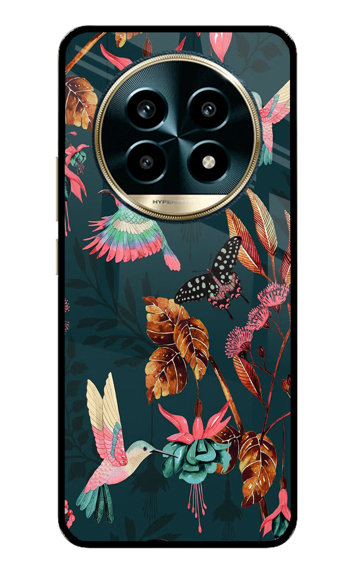 Birds Realme 13 Pro 5G Back Cover - Birds Realme 13 Pro 5G Glass Case Back Cover by Casekaro Birds Realme 13 Pro 5G Glass Case Back Cover by Casekaro