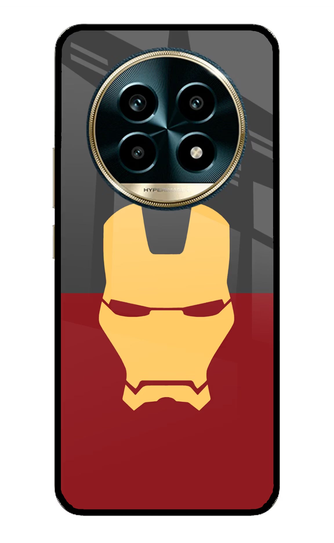 Ironman Realme 13 Pro 5G Back Cover - Ironman Realme 13 Pro 5G Glass Case Back Cover by Casekaro Ironman Realme 13 Pro 5G Glass Case Back Cover by Casekaro