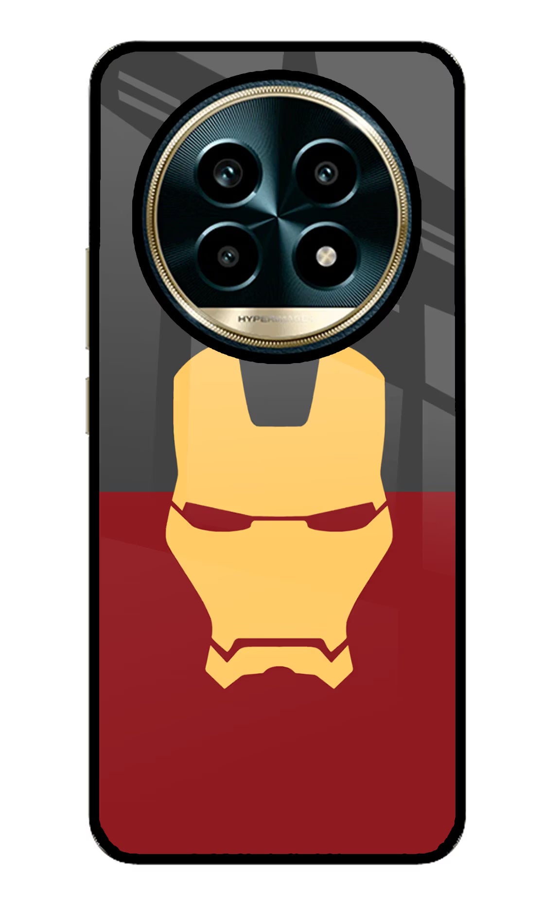 Ironman Realme 13 Pro 5G Glass Case - Ironman Realme 13 Pro 5G Glass Case Ironman Realme 13 Pro 5G Glass Case