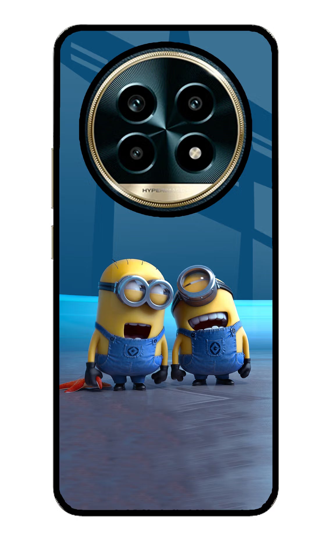 Minion Laughing Realme 13 Pro 5G Glass Case - Minion Laughing Realme 13 Pro 5G Glass Case Minion Laughing Realme 13 Pro 5G Glass Case