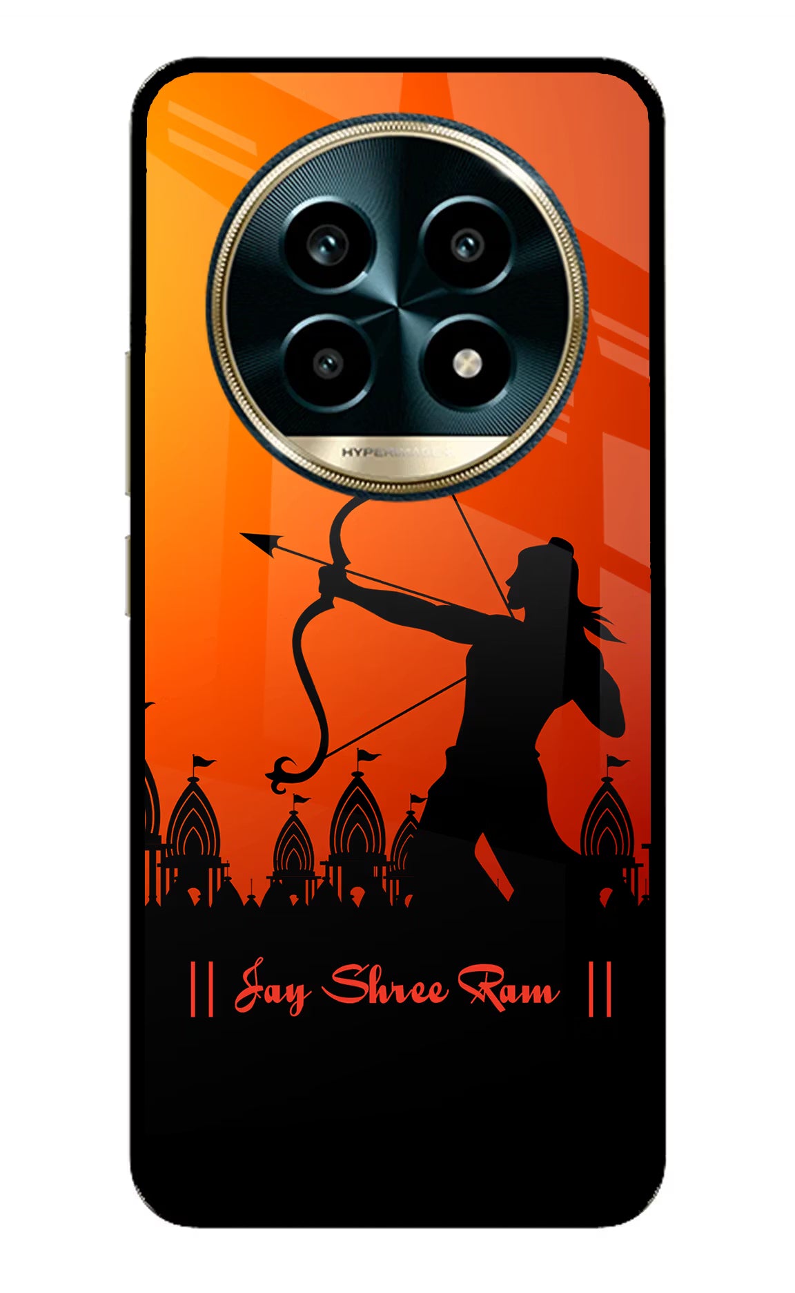 Lord Ram - 4 Realme 13 Pro 5G Back Cover - Lord Ram - 4 Realme 13 Pro 5G Glass Case Back Cover by Casekaro Lord Ram - 4 Realme 13 Pro 5G Glass Case Back Cover by Casekaro