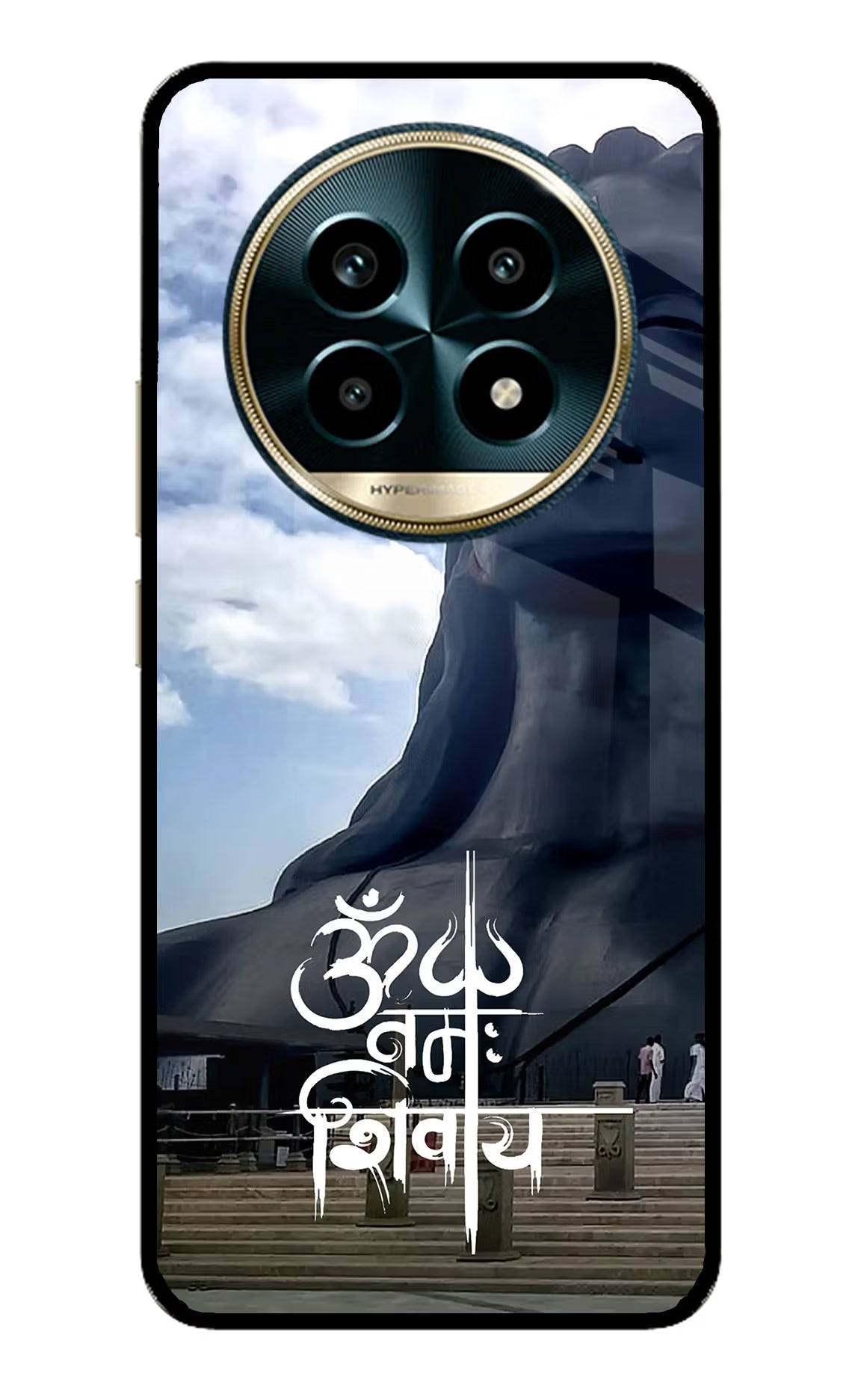 Om Namah Shivay Realme 13 Pro 5G Back Cover - Om Namah Shivay Realme 13 Pro 5G Glass Case Back Cover by Casekaro Om Namah Shivay Realme 13 Pro 5G Glass Case Back Cover by Casekaro