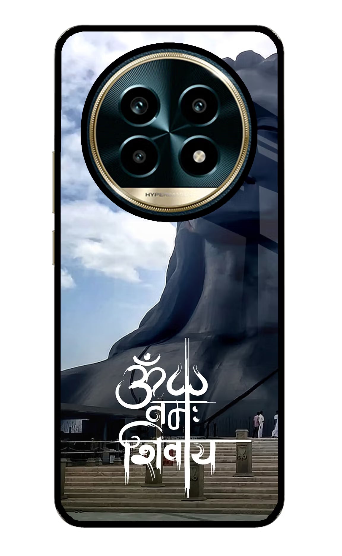 Om Namah Shivay Realme 13 Pro 5G Glass Case - Om Namah Shivay Realme 13 Pro 5G Glass Case Om Namah Shivay Realme 13 Pro 5G Glass Case