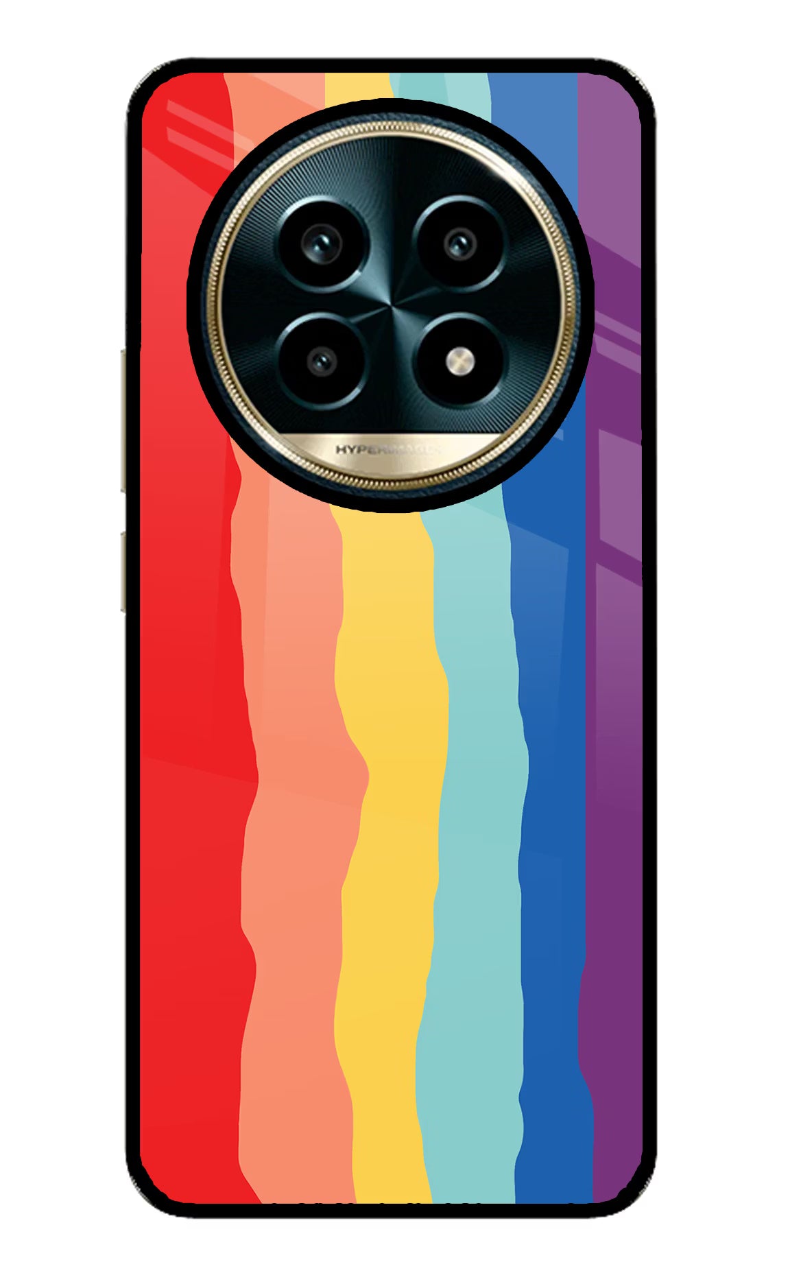 Rainbow Realme 13 Pro 5G Glass Case - Rainbow Realme 13 Pro 5G Glass Case Rainbow Realme 13 Pro 5G Glass Case