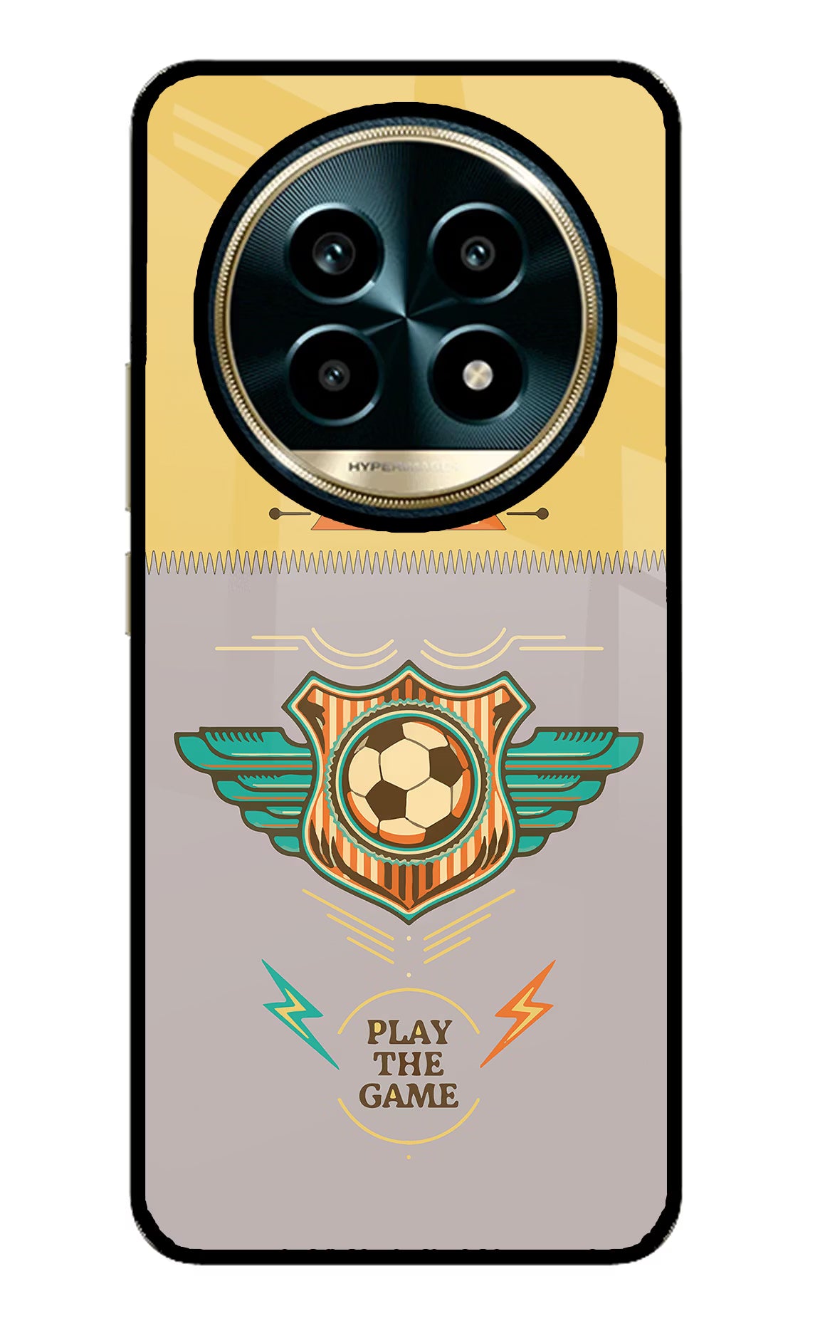 Football Realme 13 Pro 5G Glass Case - Football Realme 13 Pro 5G Glass Case Football Realme 13 Pro 5G Glass Case