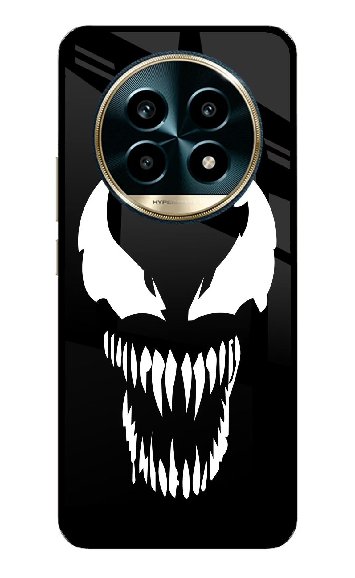 Venom Realme 13 Pro 5G Back Cover - Venom Realme 13 Pro 5G Glass Case Back Cover by Casekaro Venom Realme 13 Pro 5G Glass Case Back Cover by Casekaro