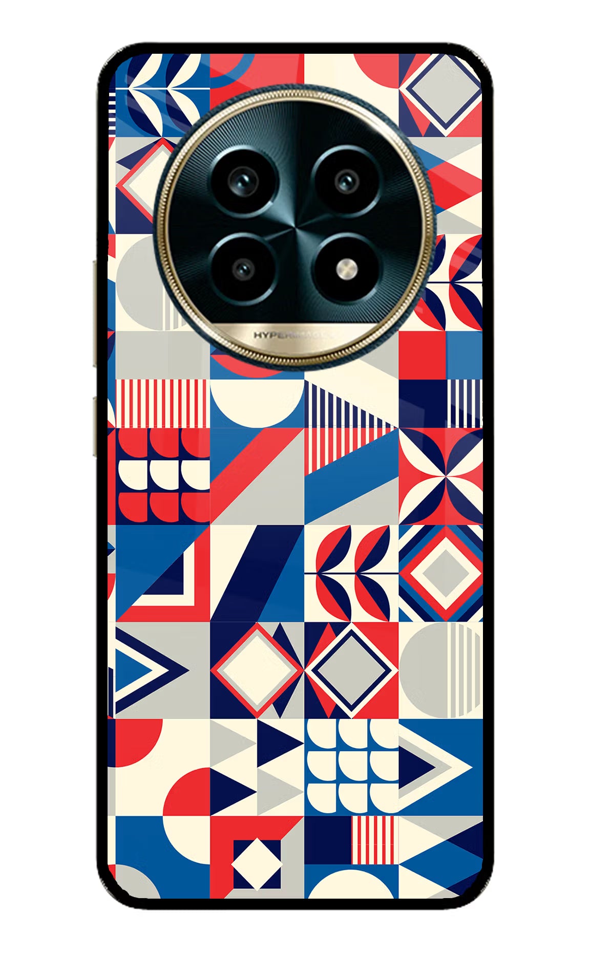 Colorful Pattern Realme 13 Pro 5G Back Cover - Colorful Pattern Realme 13 Pro 5G Glass Case Back Cover by Casekaro Colorful Pattern Realme 13 Pro 5G Glass Case Back Cover by Casekaro
