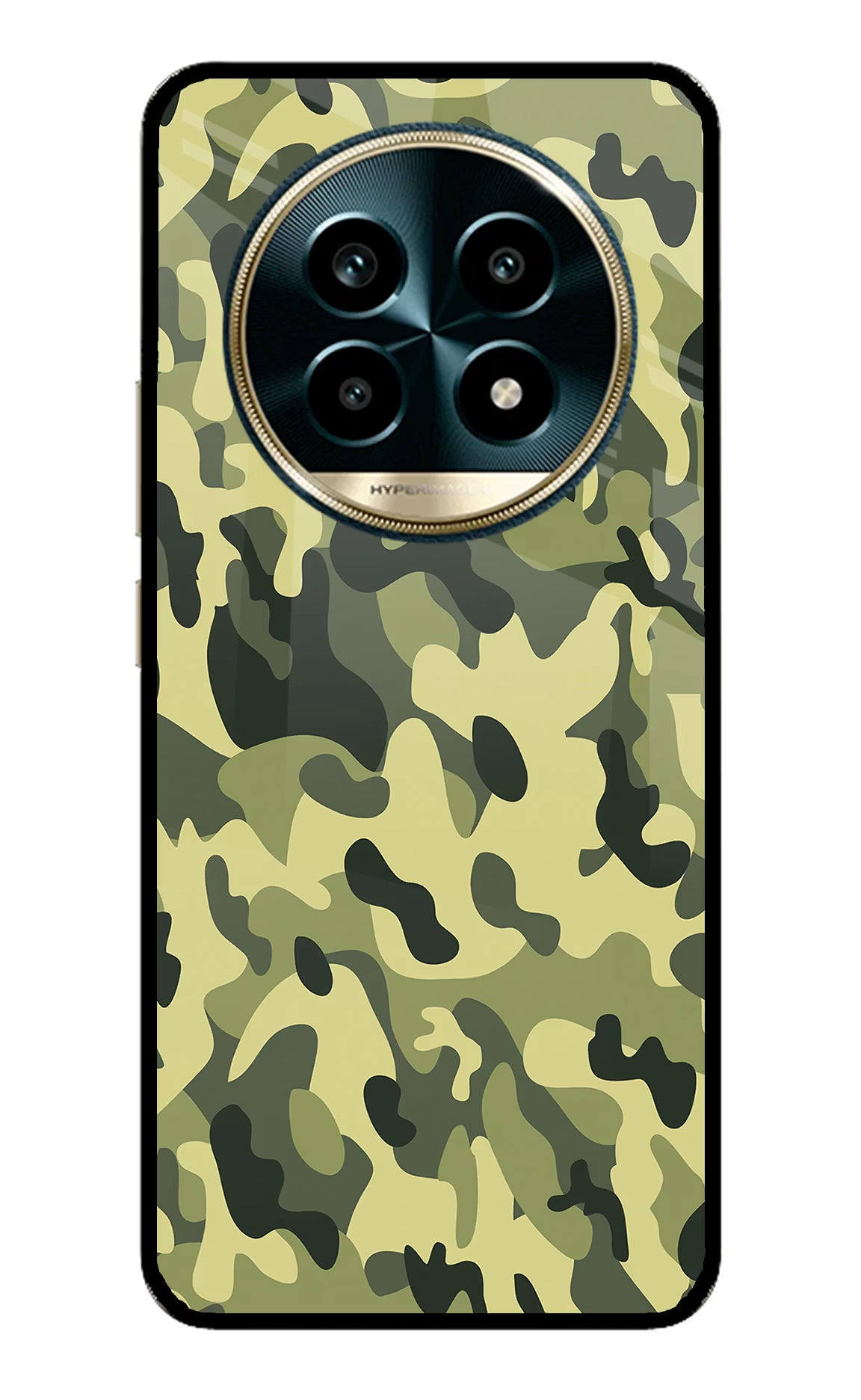 Camouflage Realme 13 Pro 5G Back Cover - Camouflage Realme 13 Pro 5G Glass Case Back Cover by Casekaro Camouflage Realme 13 Pro 5G Glass Case Back Cover by Casekaro
