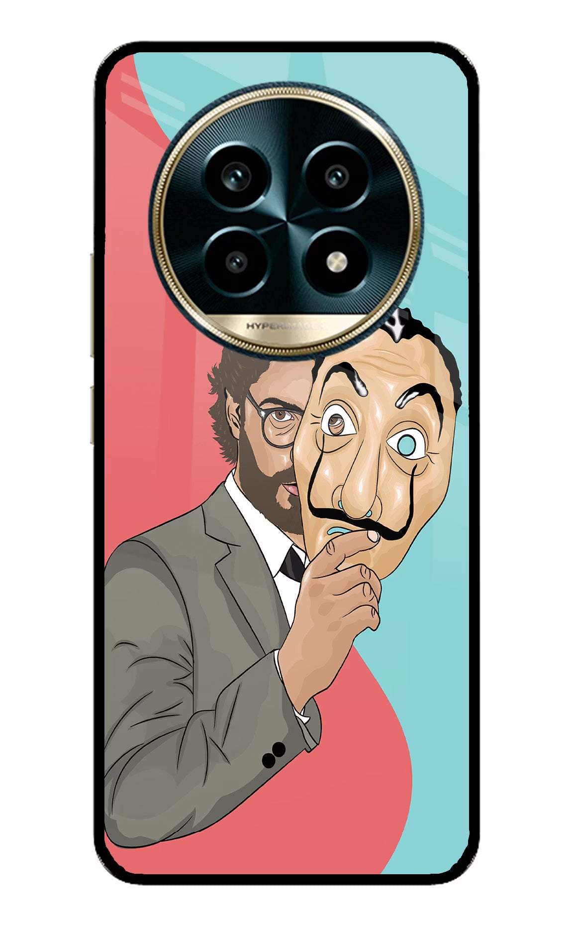 Professor Realme 13 Pro 5G Back Cover - Professor Realme 13 Pro 5G Glass Case Back Cover by Casekaro Professor Realme 13 Pro 5G Glass Case Back Cover by Casekaro