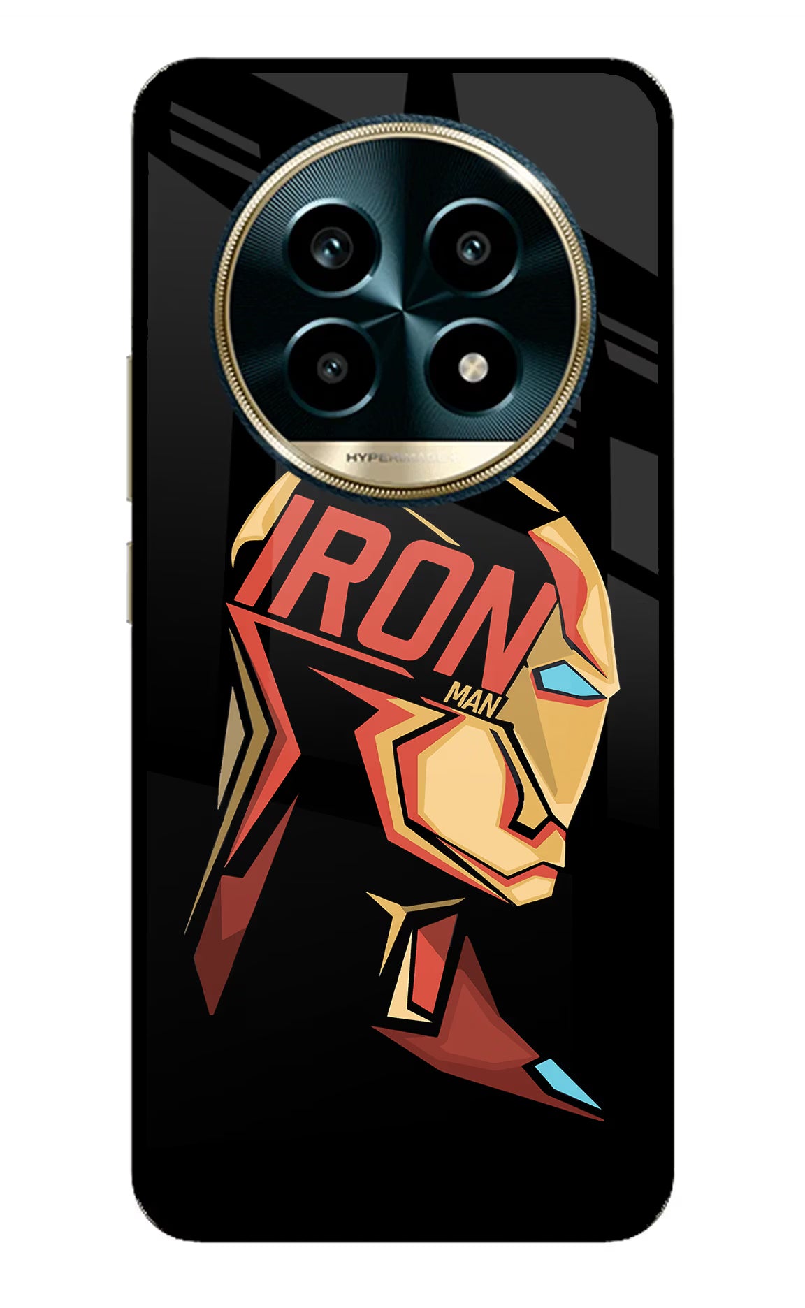 IronMan Realme 13 Pro 5G Back Cover - IronMan Realme 13 Pro 5G Glass Case Back Cover by Casekaro IronMan Realme 13 Pro 5G Glass Case Back Cover by Casekaro