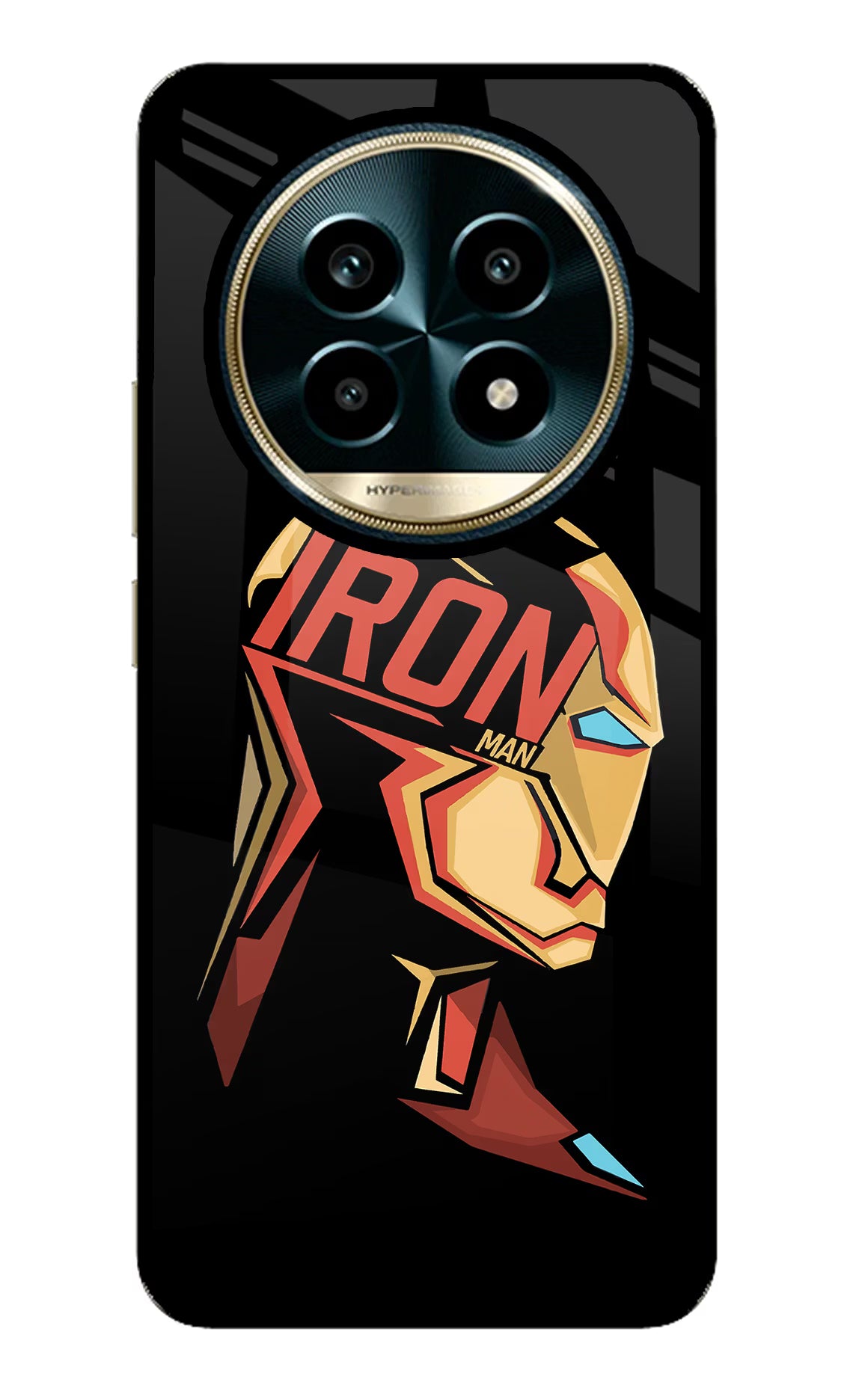 IronMan Realme 13 Pro 5G Glass Case - IronMan Realme 13 Pro 5G Glass Case IronMan Realme 13 Pro 5G Glass Case