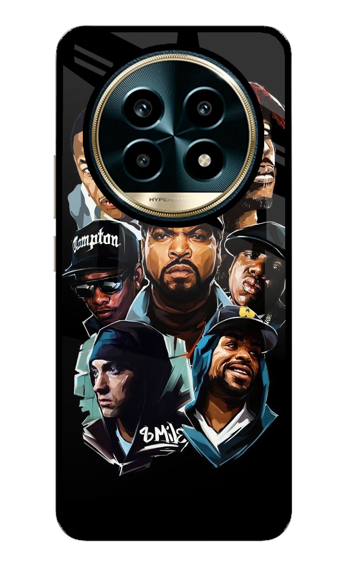 Rappers Realme 13 Pro 5G Glass Case - Rappers Realme 13 Pro 5G Glass Case Rappers Realme 13 Pro 5G Glass Case