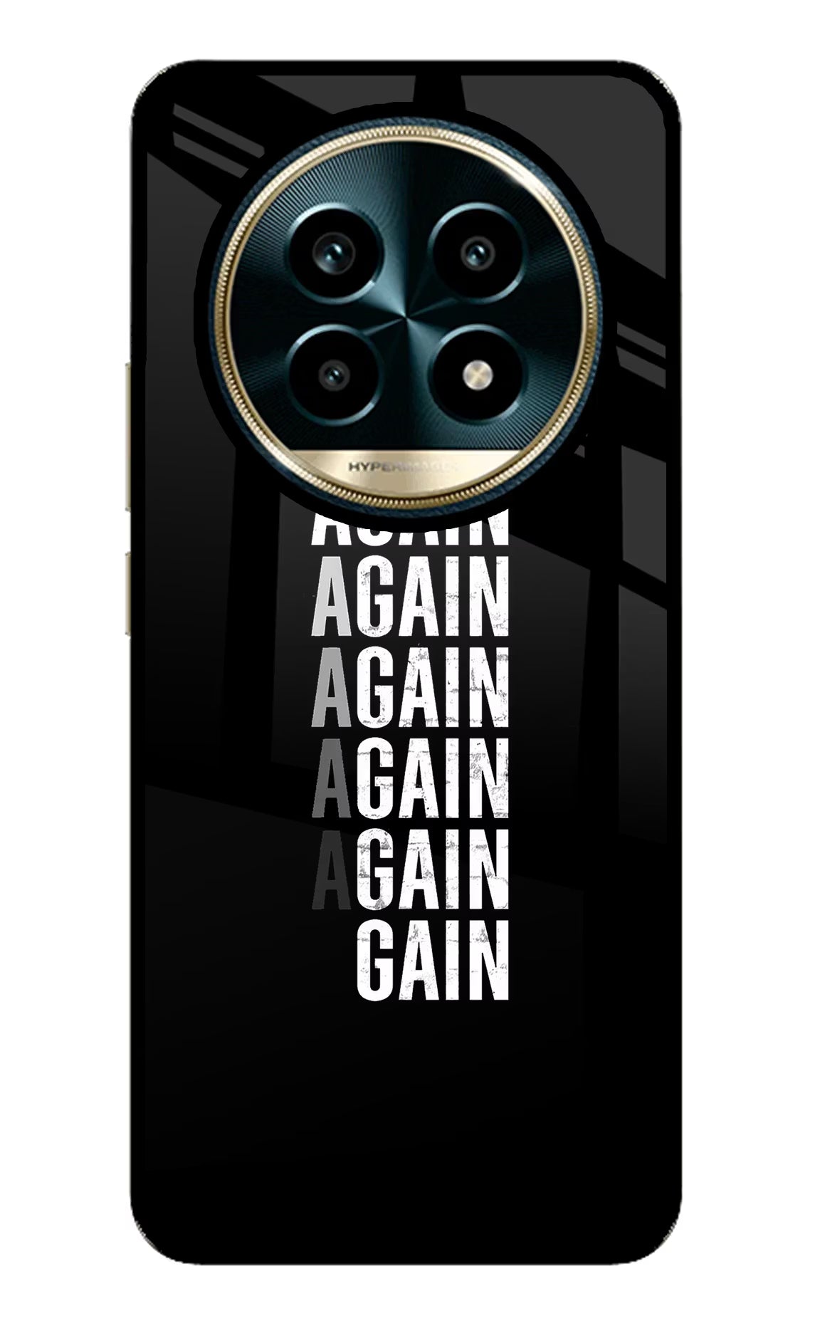 Again Again Gain Realme 13 Pro 5G Glass Case - Again Again Gain Realme 13 Pro 5G Glass Case Again Again Gain Realme 13 Pro 5G Glass Case