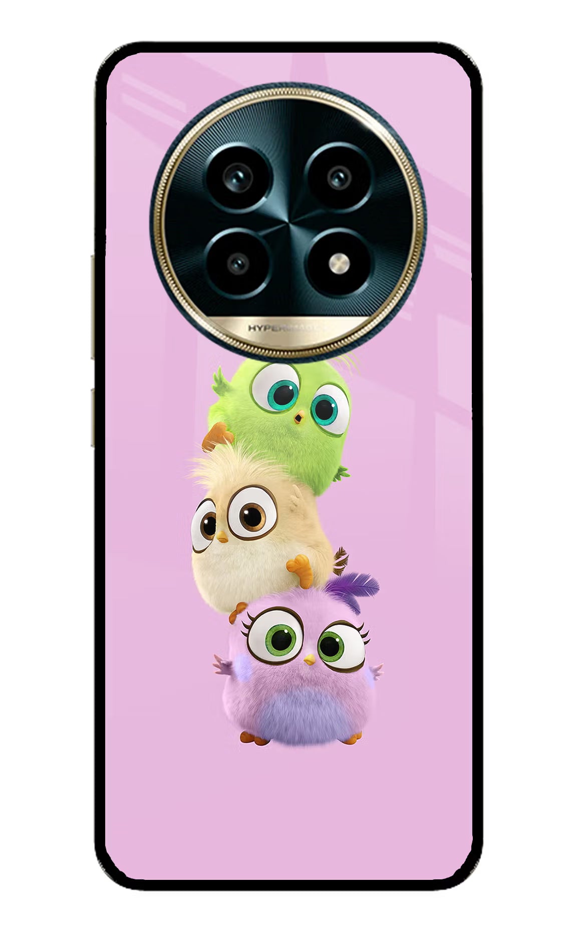 Cute Little Birds Realme 13 Pro 5G Back Cover - Cute Little Birds Realme 13 Pro 5G Glass Case Back Cover by Casekaro Cute Little Birds Realme 13 Pro 5G Glass Case Back Cover by Casekaro