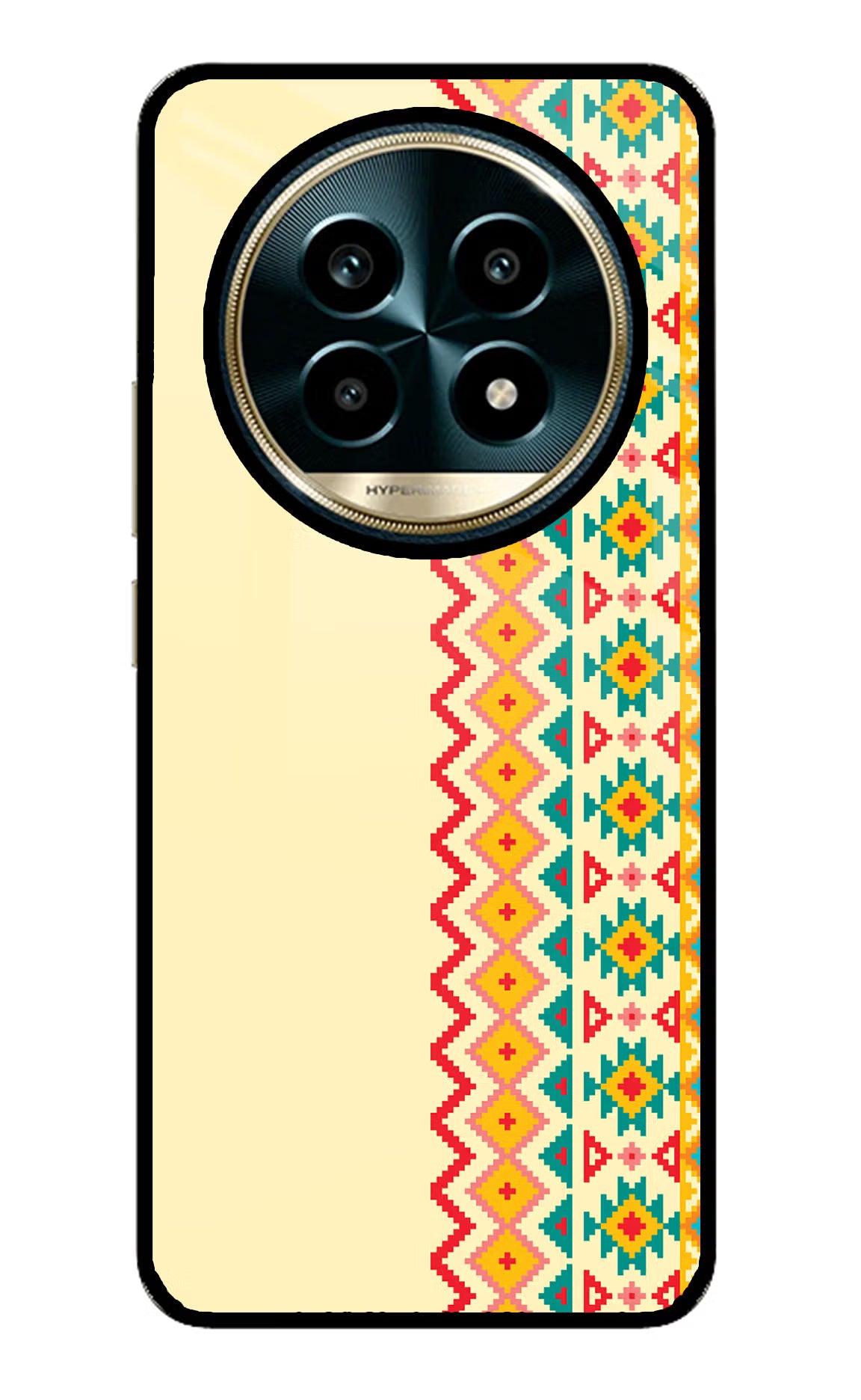 Ethnic Seamless Realme 13 Pro 5G Glass Case - Ethnic Seamless Realme 13 Pro 5G Glass Case Ethnic Seamless Realme 13 Pro 5G Glass Case