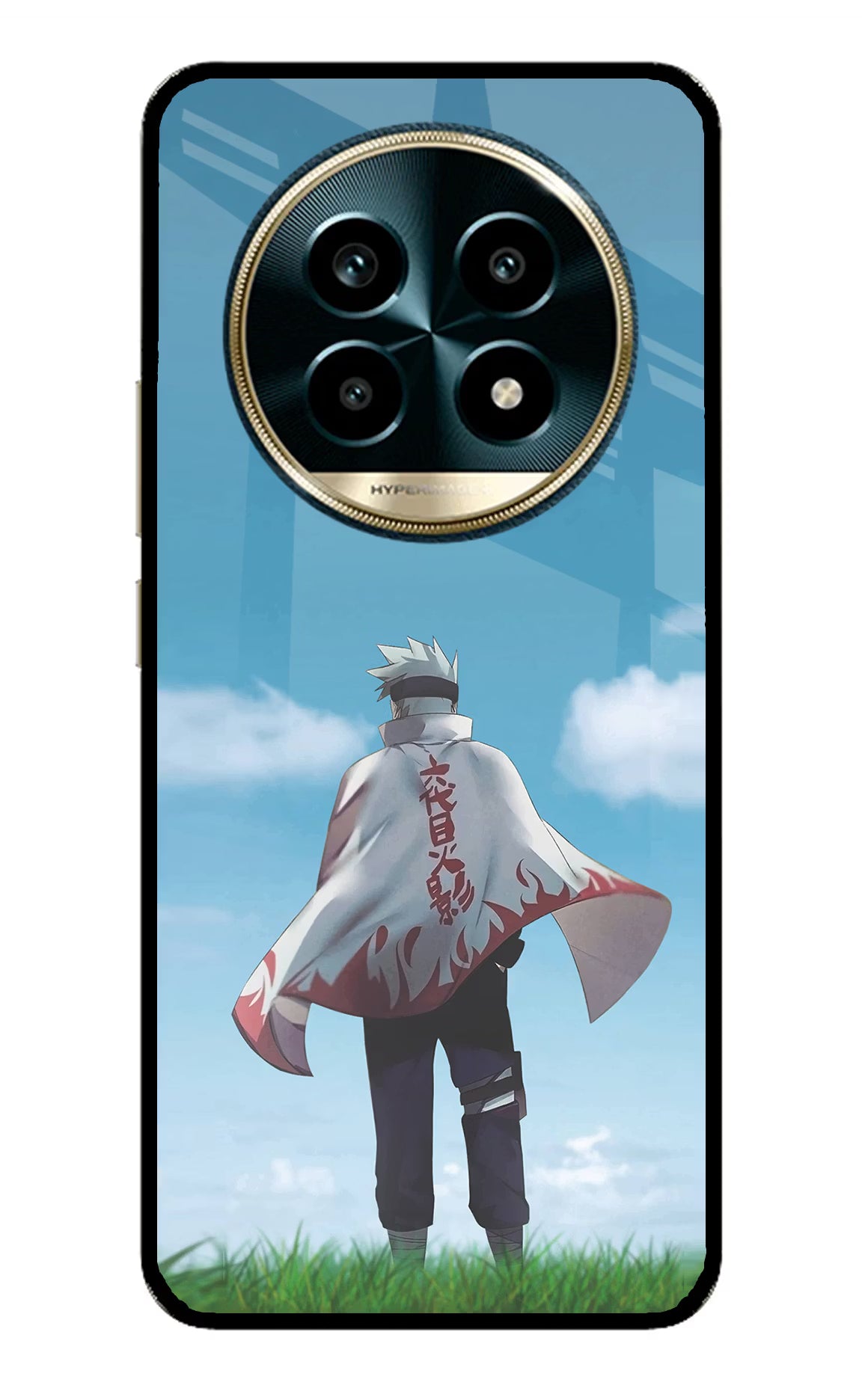 Kakashi Realme 13 Pro 5G Back Cover - Kakashi Realme 13 Pro 5G Glass Case Back Cover by Casekaro Kakashi Realme 13 Pro 5G Glass Case Back Cover by Casekaro