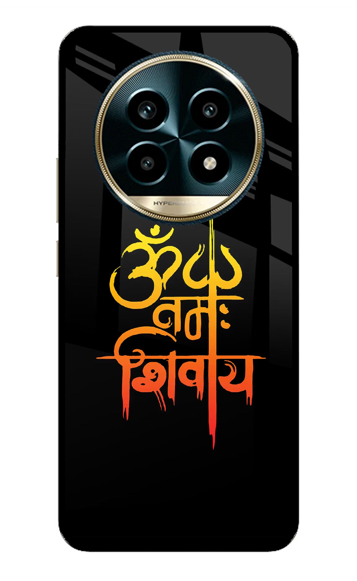 Om Namah Shivay Realme 13 Pro 5G Back Cover - Om Namah Shivay Realme 13 Pro 5G Glass Case Back Cover by Casekaro Om Namah Shivay Realme 13 Pro 5G Glass Case Back Cover by Casekaro