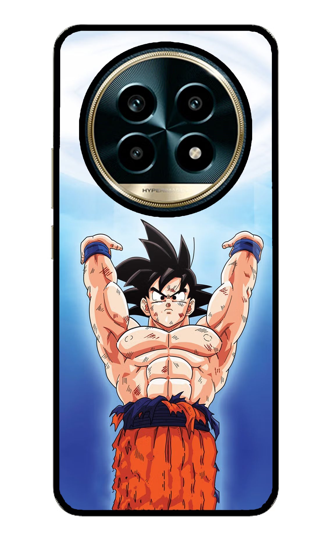 Goku Power Realme 13 Pro 5G Glass Case - Goku Power Realme 13 Pro 5G Glass Case Goku Power Realme 13 Pro 5G Glass Case