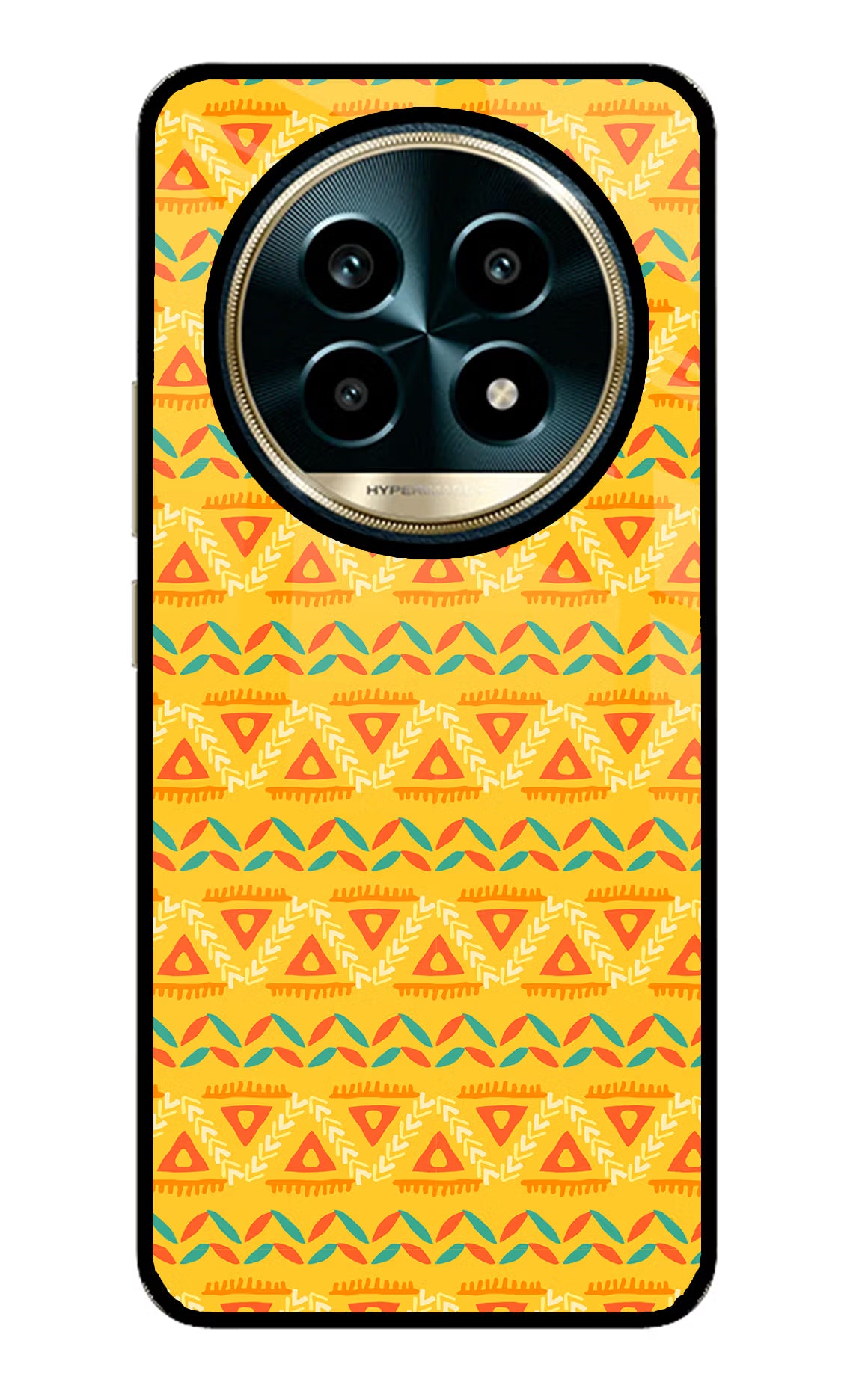 Tribal Pattern Realme 13 Pro 5G Glass Case - Tribal Pattern Realme 13 Pro 5G Glass Case Tribal Pattern Realme 13 Pro 5G Glass Case