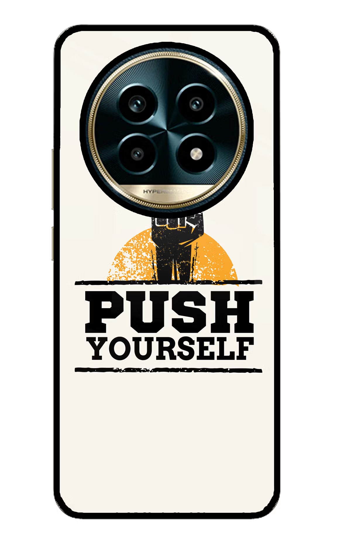 Push Yourself Realme 13 Pro 5G Glass Case - Push Yourself Realme 13 Pro 5G Glass Case Push Yourself Realme 13 Pro 5G Glass Case