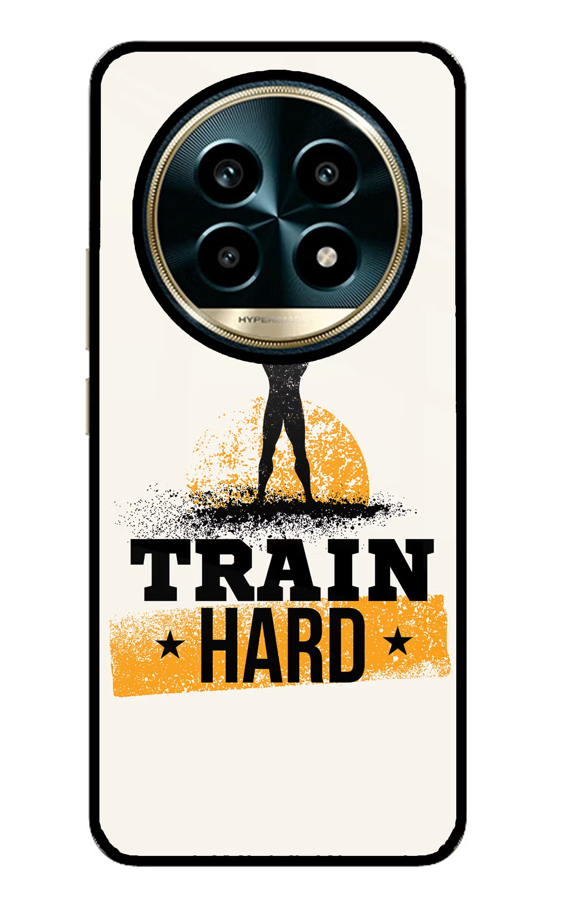 Train Hard Realme 13 Pro 5G Glass Case - Train Hard Realme 13 Pro 5G Glass Case Train Hard Realme 13 Pro 5G Glass Case
