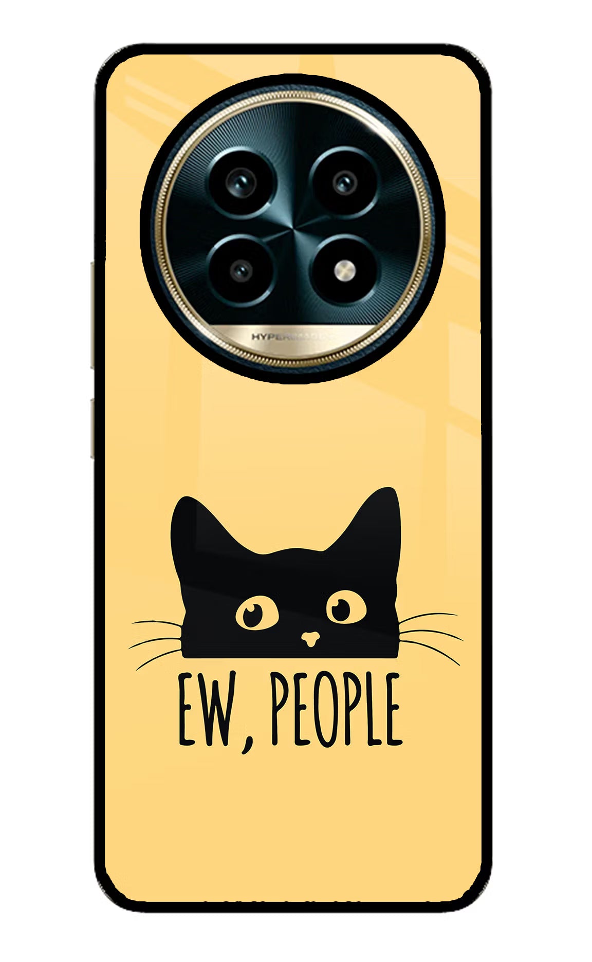 Ew People Catitude Realme 13 Pro 5G Glass Case - Ew People Catitude Realme 13 Pro 5G Glass Case Ew People Catitude Realme 13 Pro 5G Glass Case