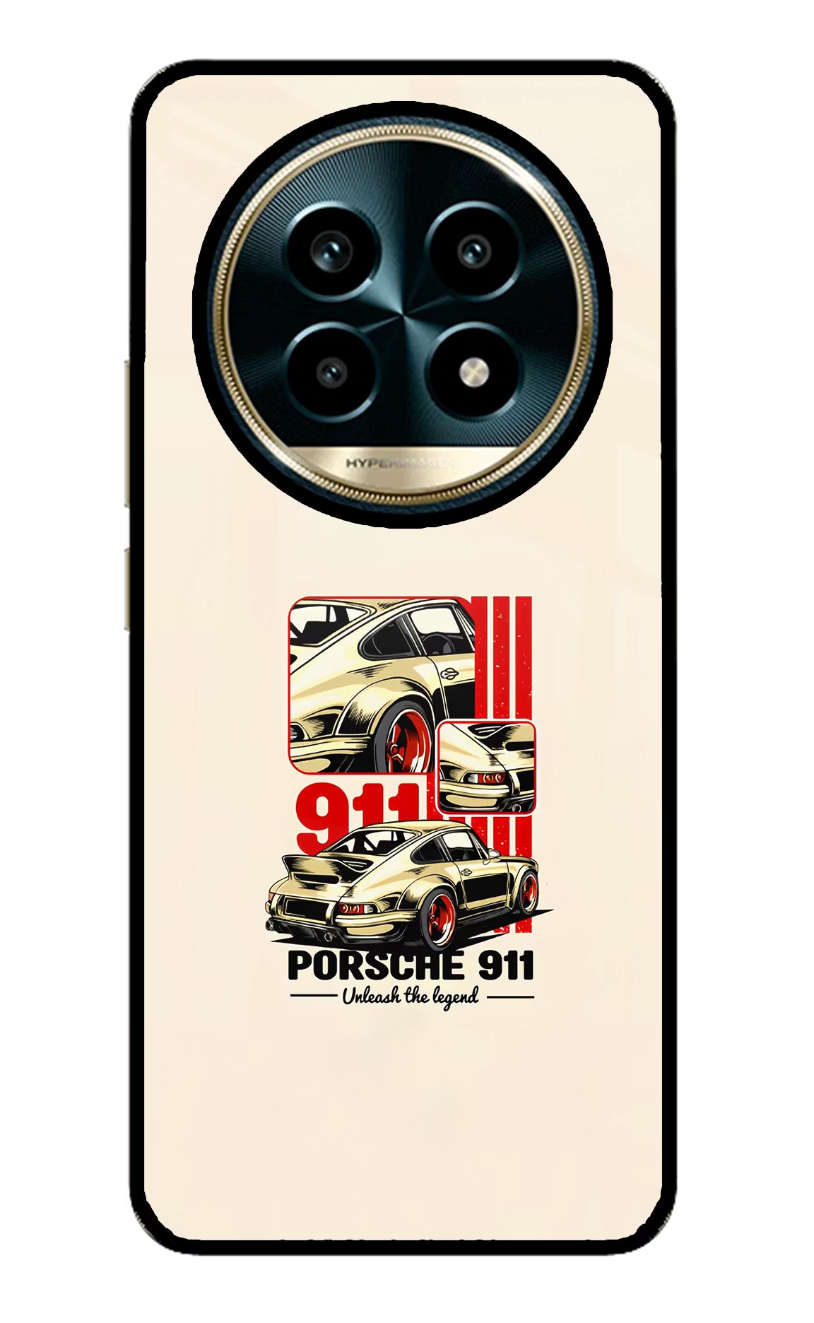 Classic Porsche 911 Realme 13 Pro 5G Glass Case - Classic Porsche 911 Realme 13 Pro 5G Glass Case Classic Porsche 911 Realme 13 Pro 5G Glass Case