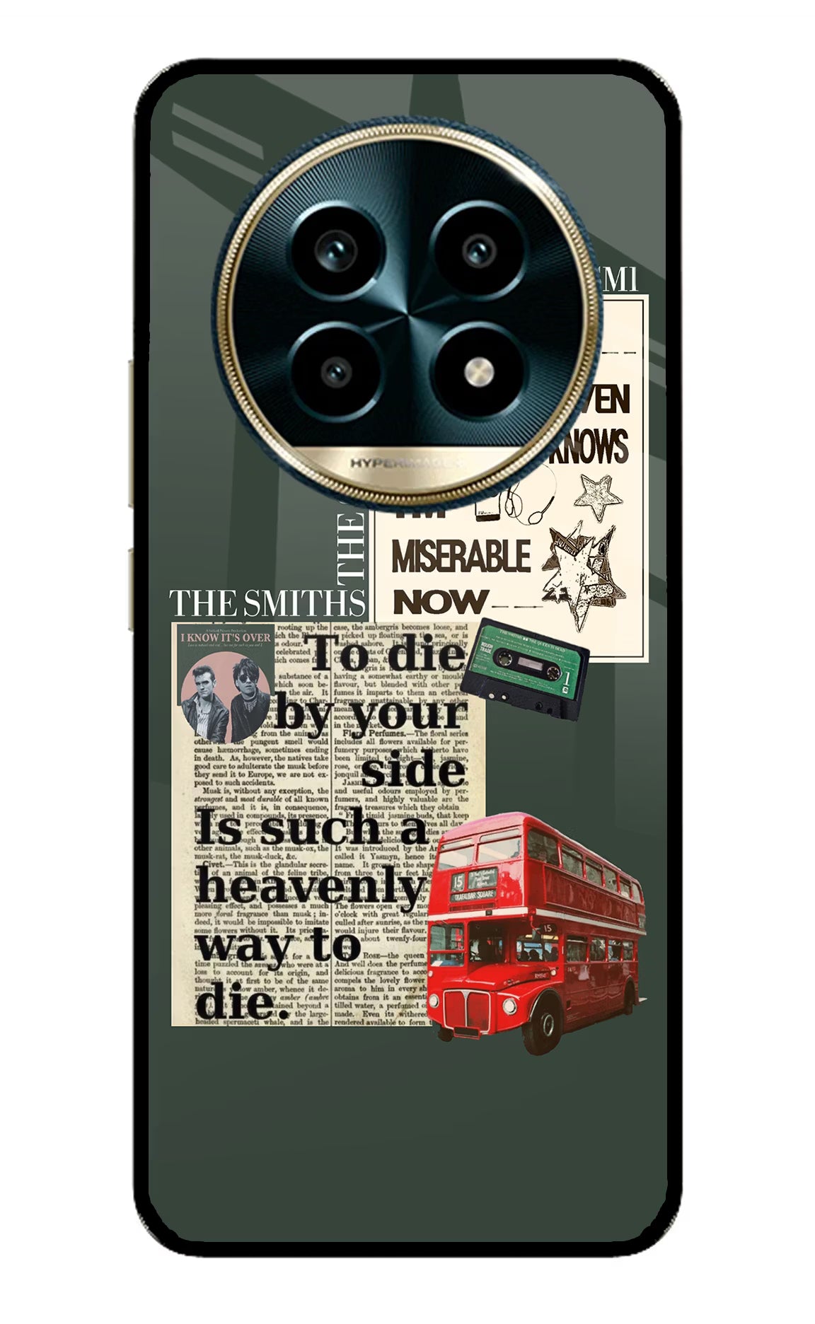 The Smiths Realme 13 Pro 5G Back Cover - The Smiths Realme 13 Pro 5G Glass Case Back Cover by Casekaro The Smiths Realme 13 Pro 5G Glass Case Back Cover by Casekaro