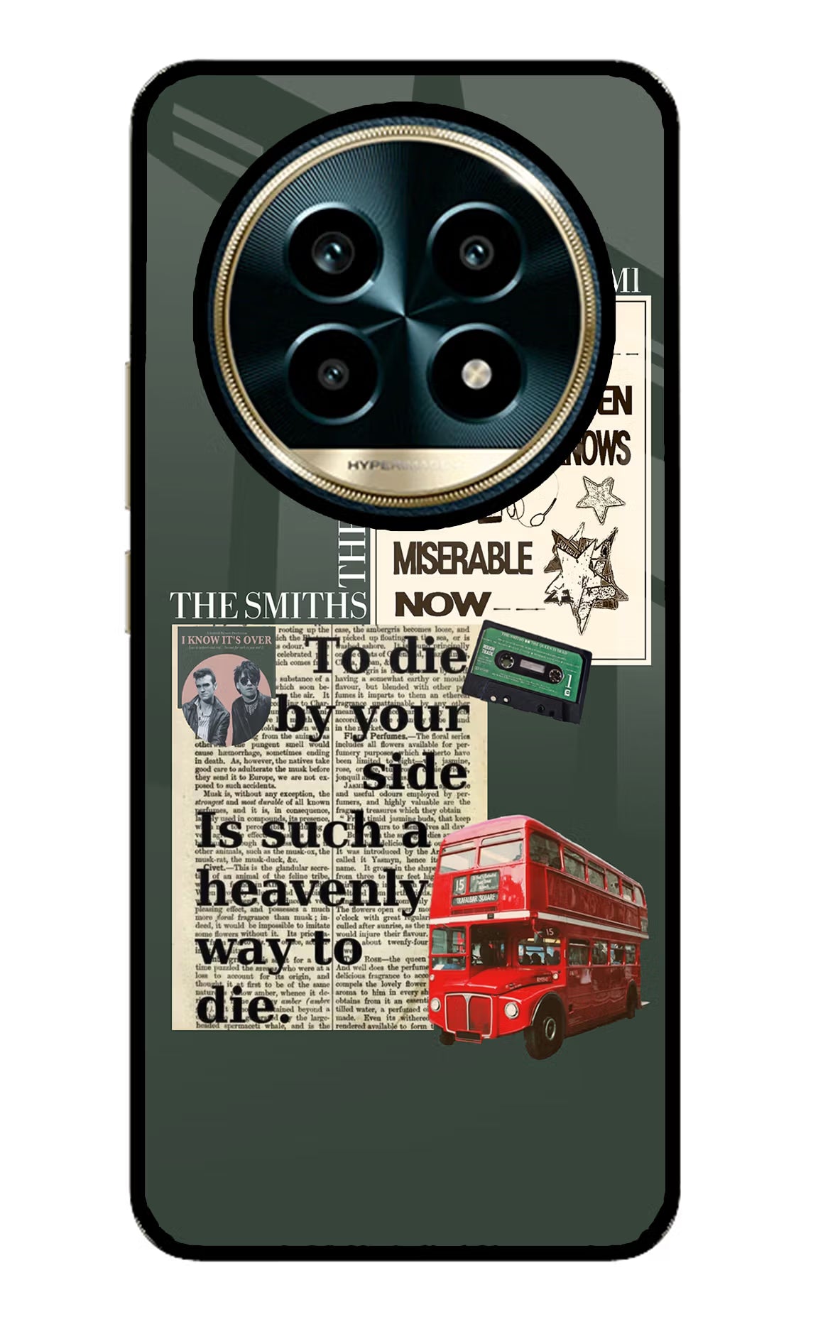 The Smiths Realme 13 Pro 5G Glass Case - The Smiths Realme 13 Pro 5G Glass Case The Smiths Realme 13 Pro 5G Glass Case