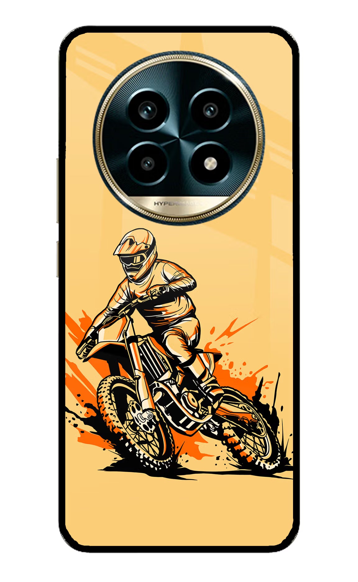 Off-Road Fury Realme 13 Pro 5G Back Cover - Off-Road Fury Realme 13 Pro 5G Glass Case Back Cover by Casekaro Off-Road Fury Realme 13 Pro 5G Glass Case Back Cover by Casekaro