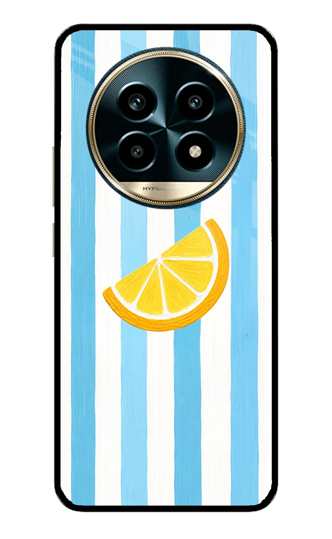 Summer Lemon Realme 13 Pro 5G Back Cover - Summer Lemon Realme 13 Pro 5G Glass Case Back Cover by Casekaro Summer Lemon Realme 13 Pro 5G Glass Case Back Cover by Casekaro