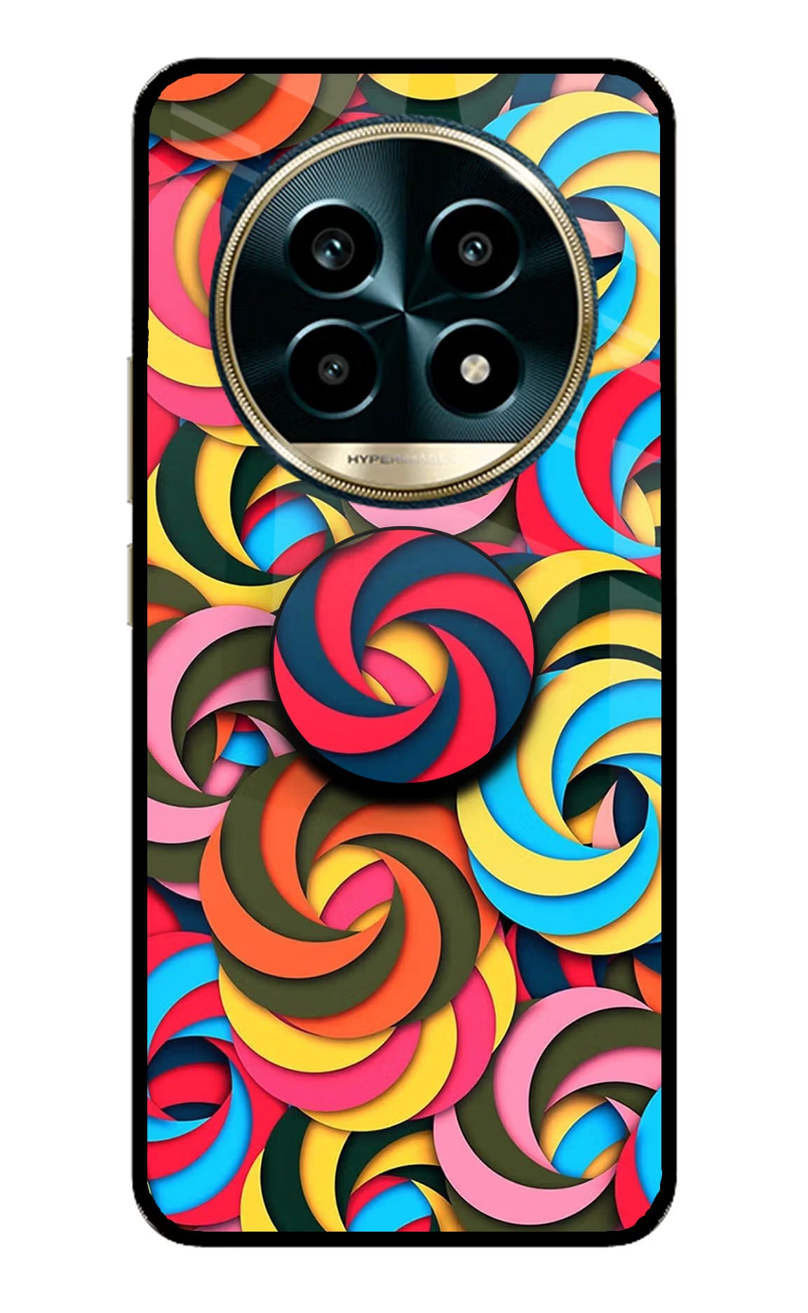 Spiral Pattern Realme 13 Pro 5G Pop Case - Spiral Pattern Realme 13 Pro 5G Pop Case by Casekaro Spiral Pattern Realme 13 Pro 5G Pop Case by Casekaro