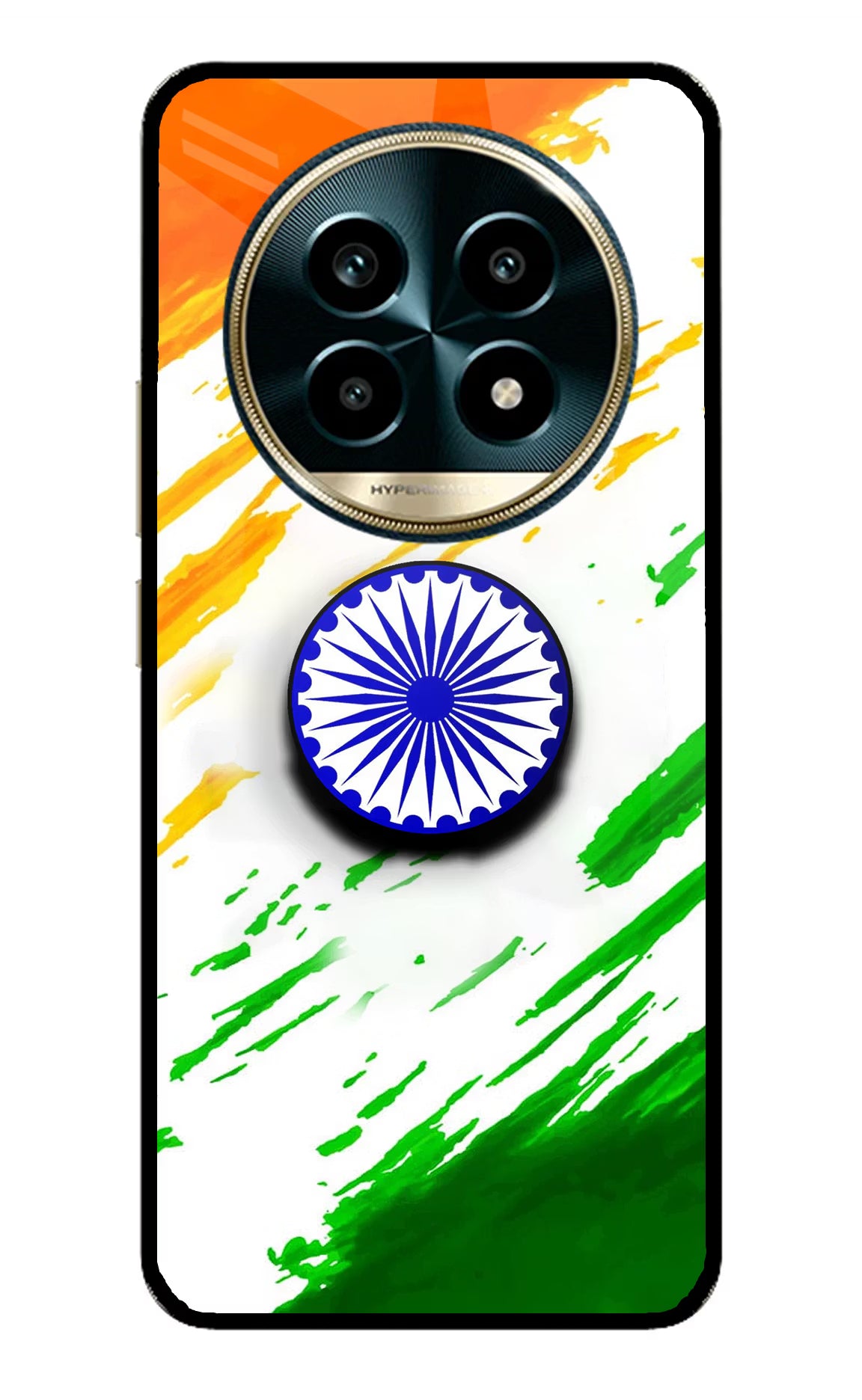 Indian Flag Ashoka Chakra Realme 13 Pro 5G Pop Case - Indian Flag Ashoka Chakra Realme 13 Pro 5G Pop Case by Casekaro Indian Flag Ashoka Chakra Realme 13 Pro 5G Pop Case by Casekaro