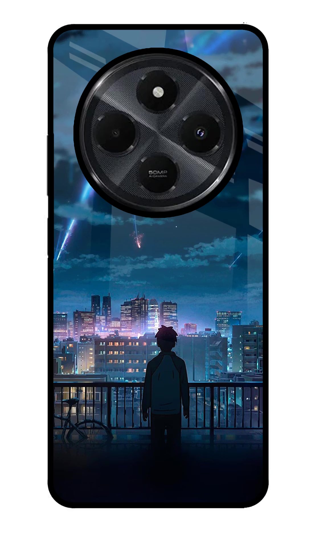 Anime Redmi 14C 5G Glass Case - Anime Redmi 14C 5G Glass Case Anime Redmi 14C 5G Glass Case