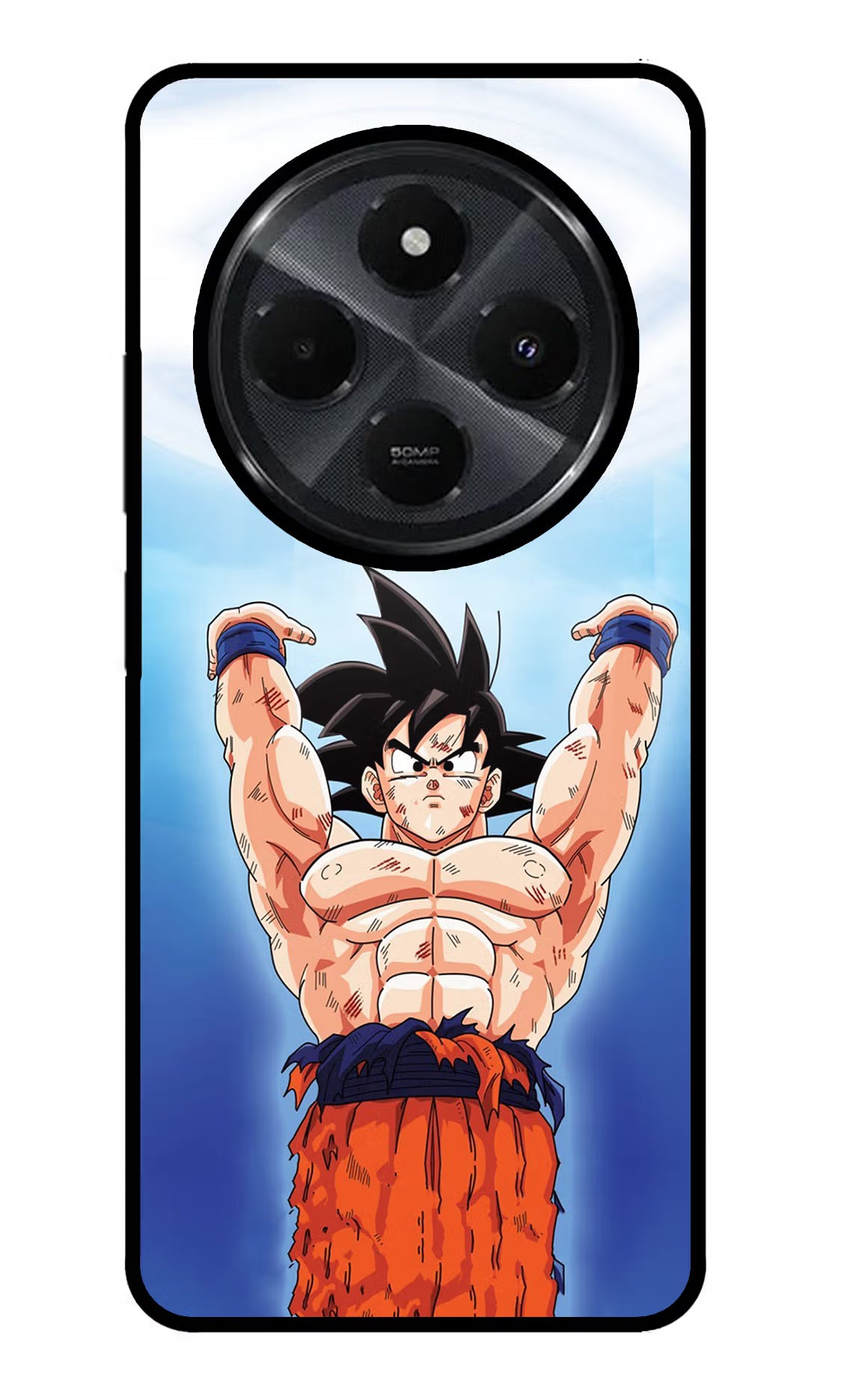 Goku Power Redmi 14C 5G Glass Case - Goku Power Redmi 14C 5G Glass Case Goku Power Redmi 14C 5G Glass Case