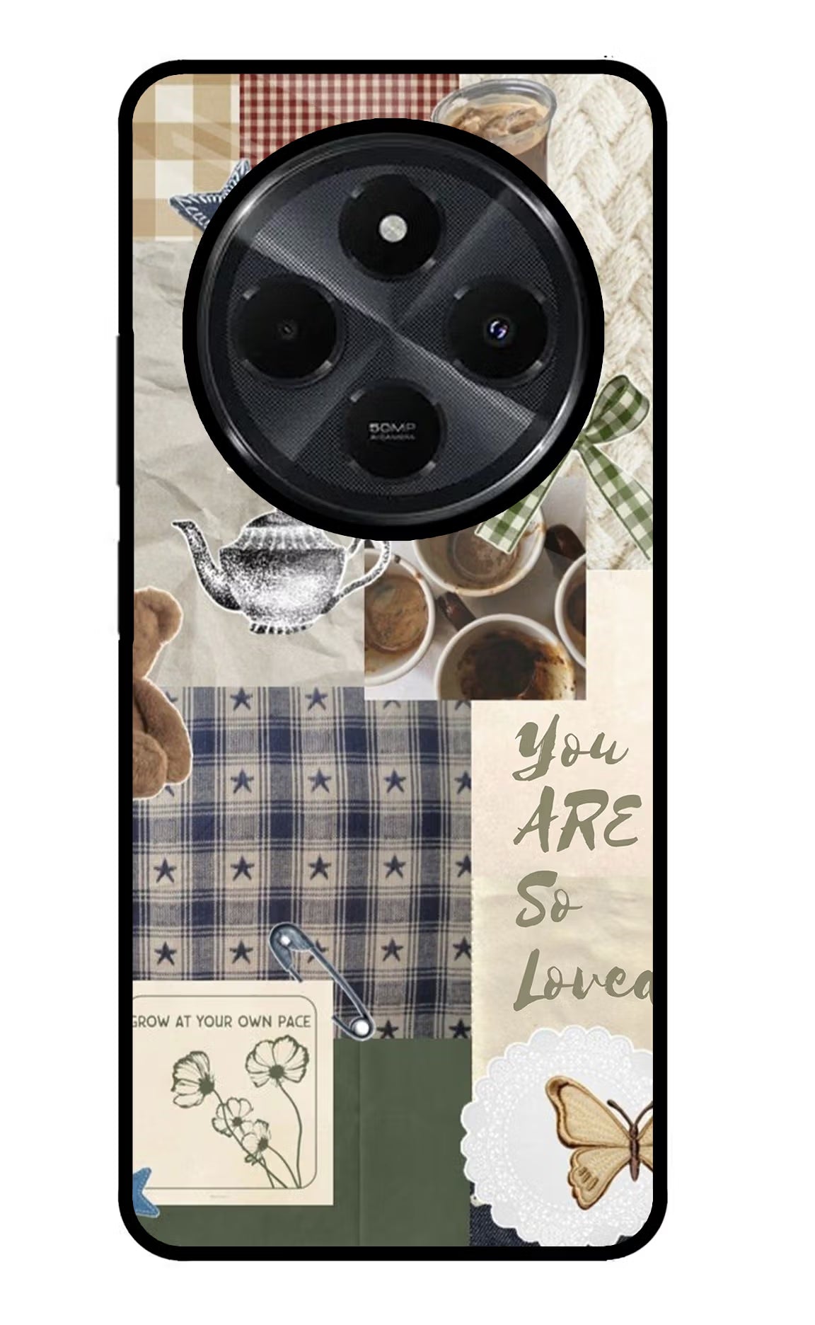 Cookie Redmi 14C 5G Glass Case - Cookie Redmi 14C 5G Glass Case Cookie Redmi 14C 5G Glass Case