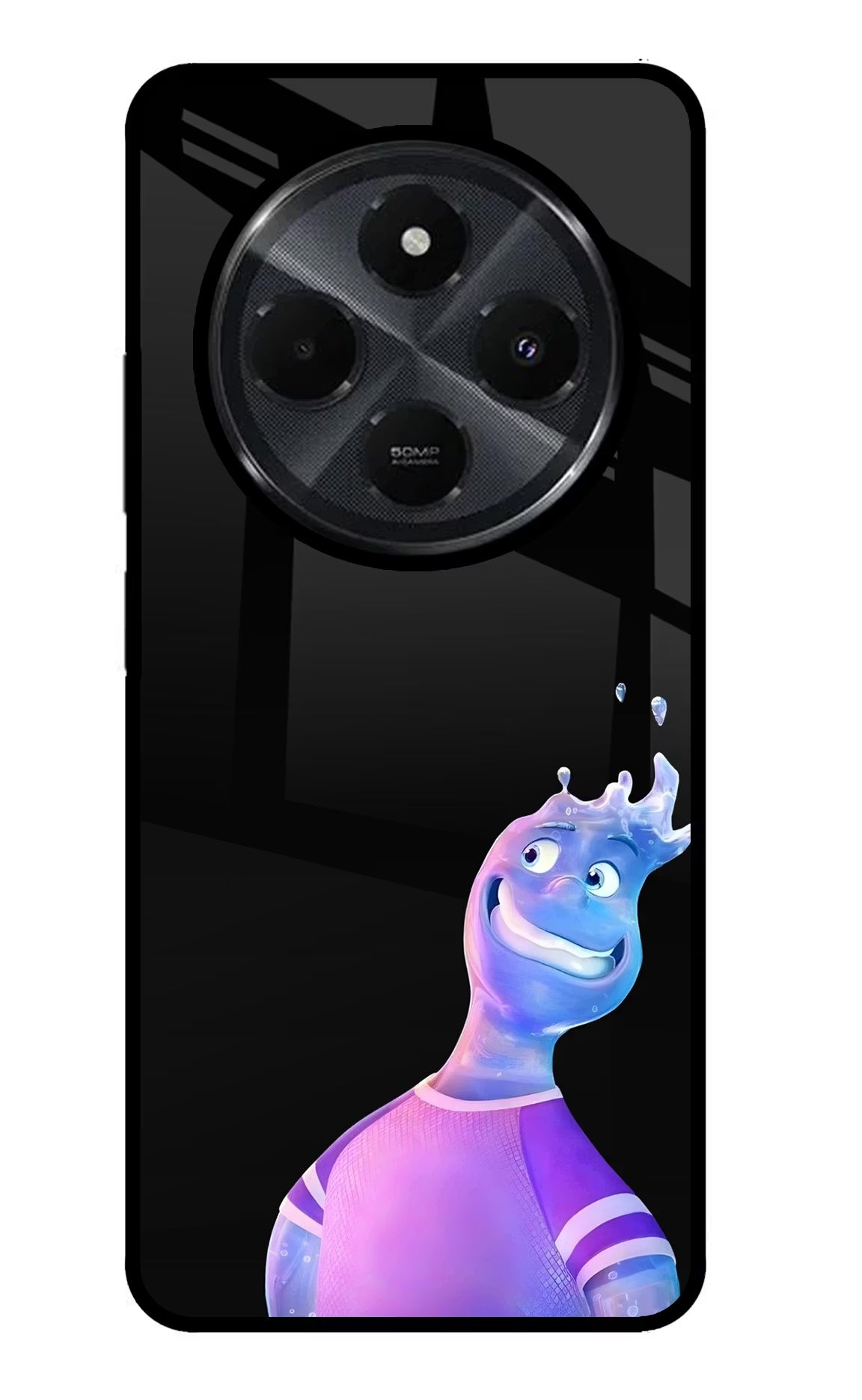 Wade Wave Redmi 14C 5G Glass Case - Wade Wave Redmi 14C 5G Glass Case Wade Wave Redmi 14C 5G Glass Case