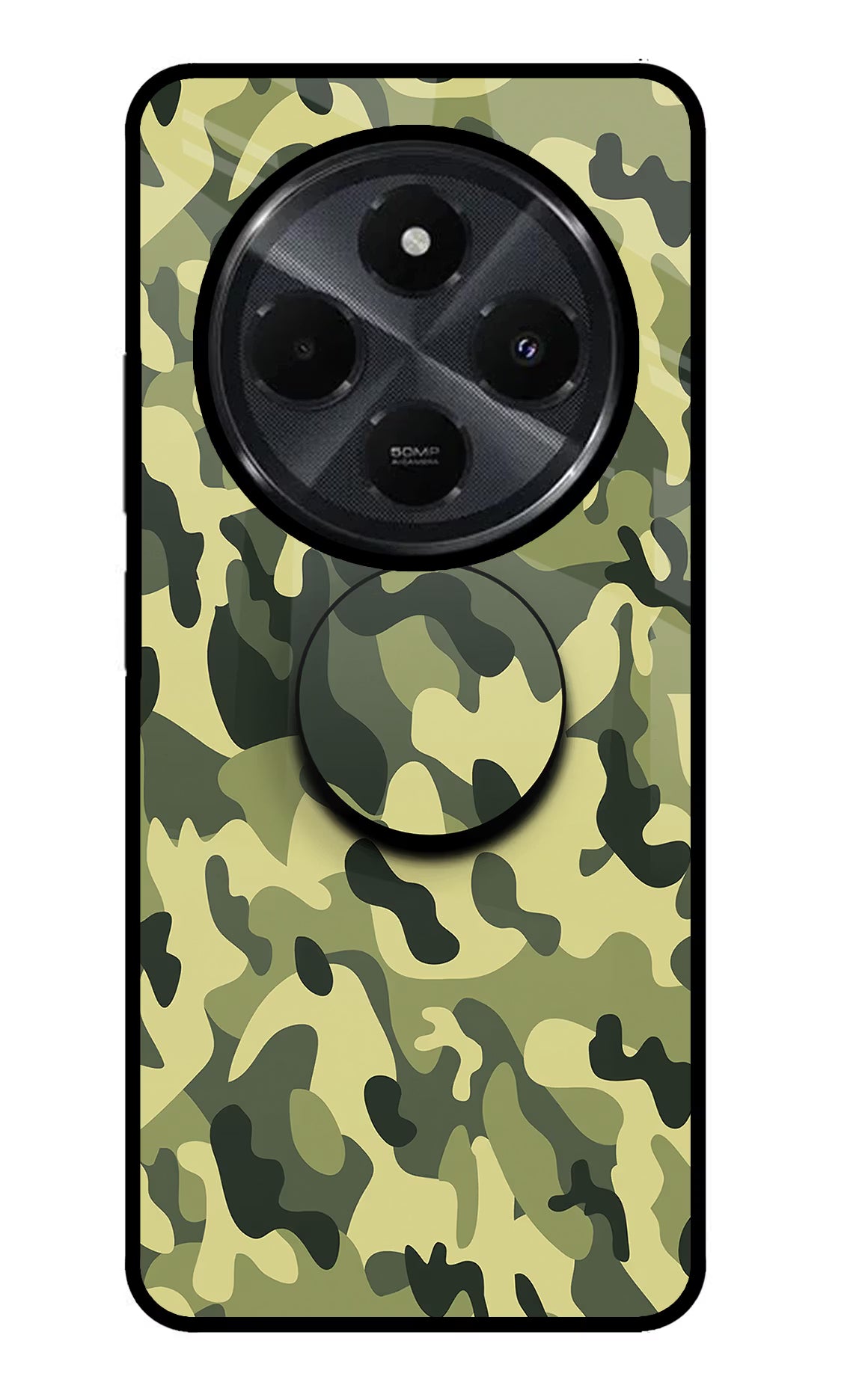 Camouflage Redmi 14C 5G Pop Case by Casekaro