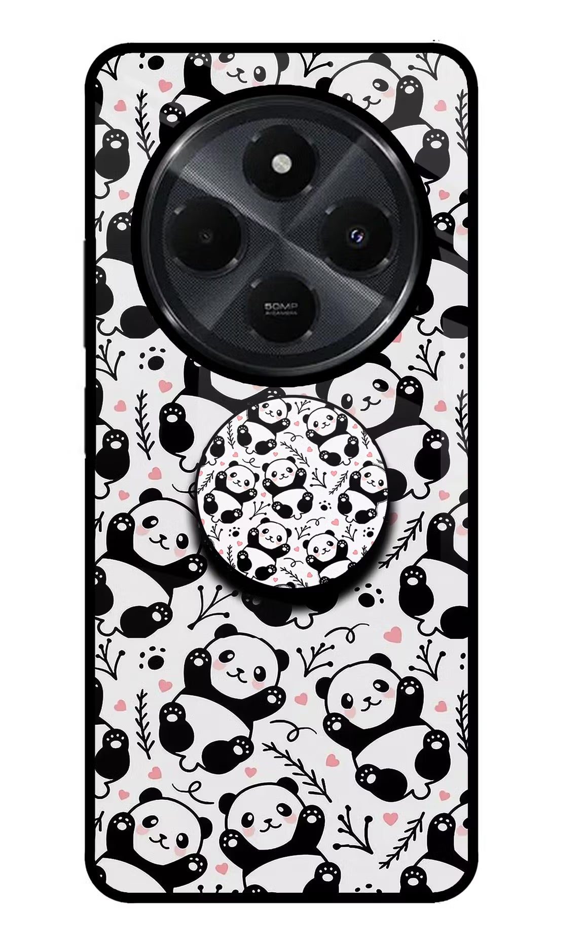 Cute Panda Redmi 14C 5G Pop Case by Casekaro