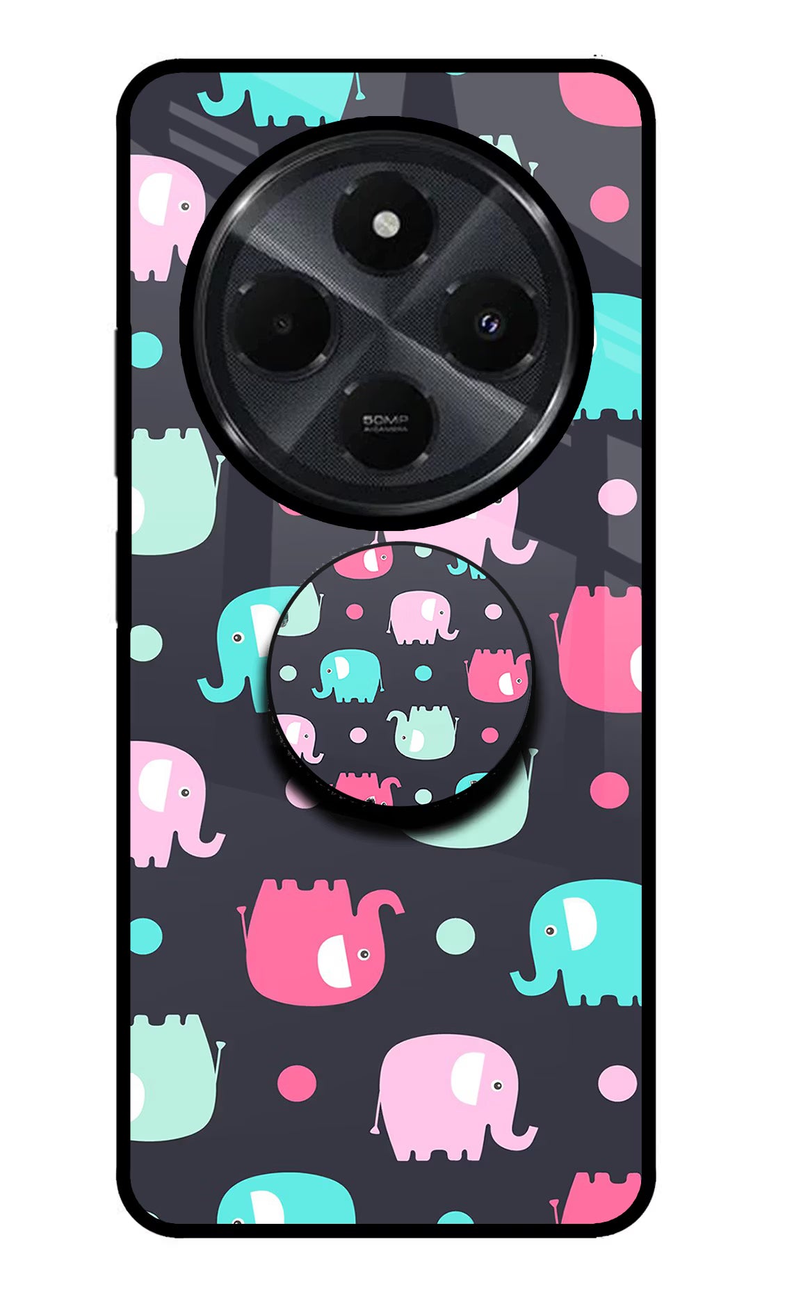Baby Elephants Redmi 14C 5G Pop Case by Casekaro