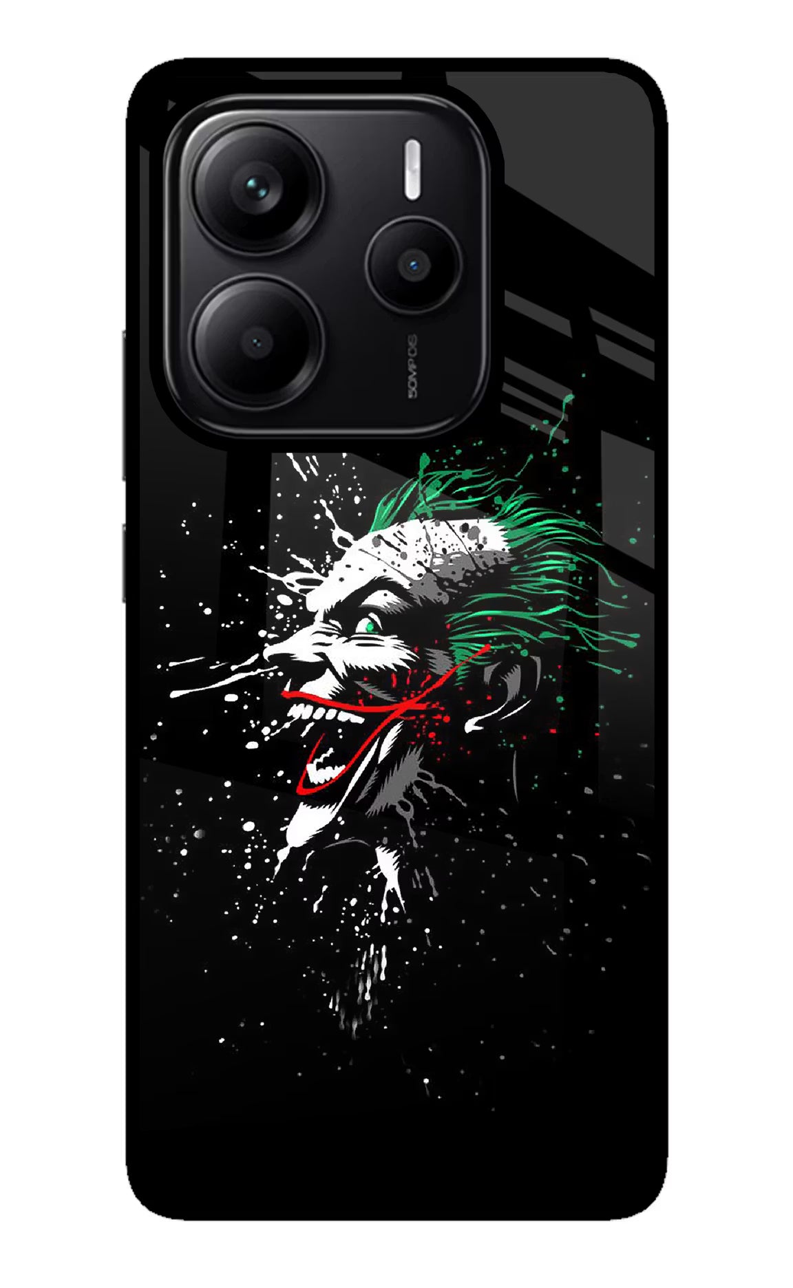 Joker Redmi Note 14 5G Glass Case - Joker Redmi Note 14 5G Glass Case Joker Redmi Note 14 5G Glass Case