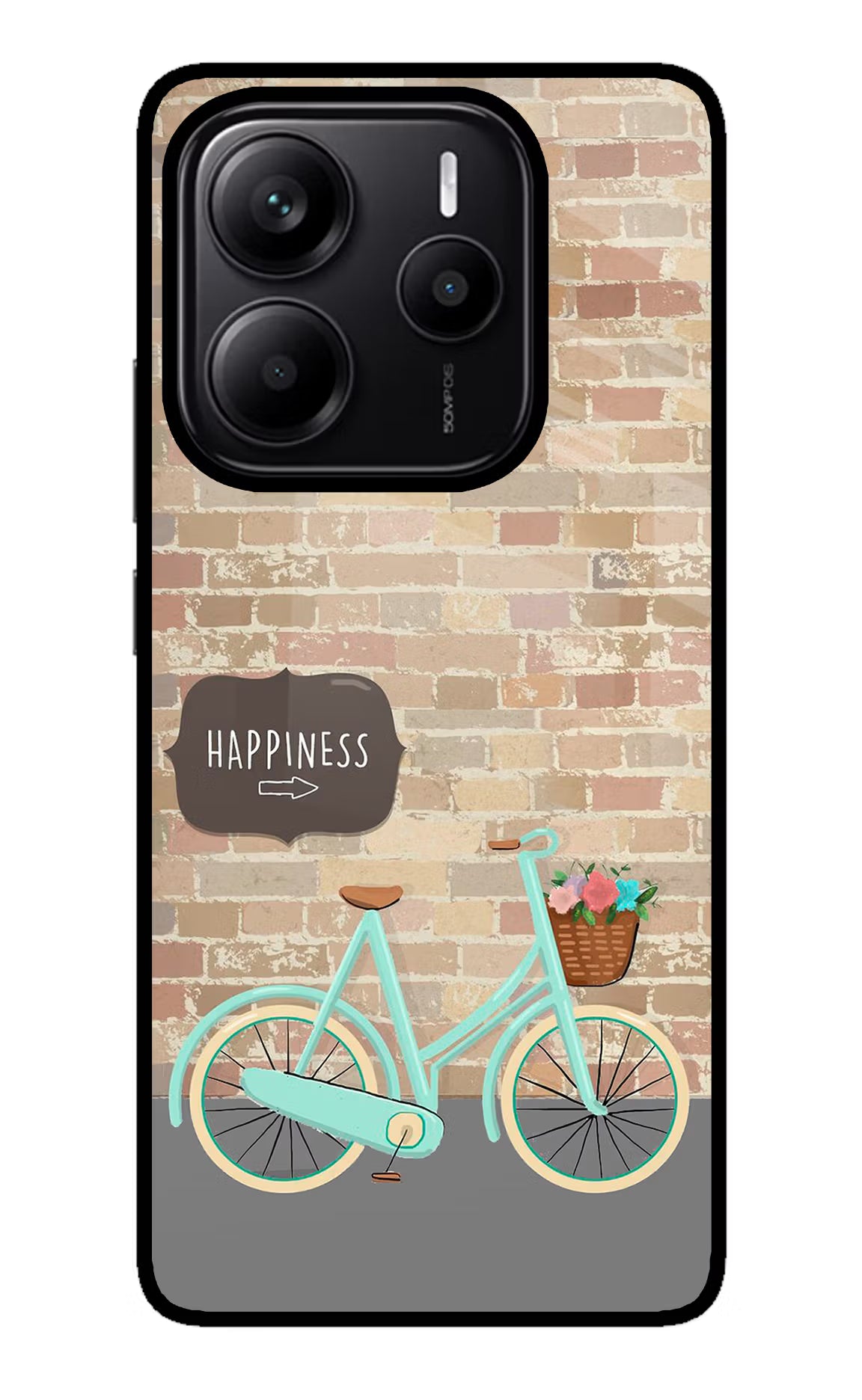 Happiness Artwork Redmi Note 14 5G Glass Case - Happiness Artwork Redmi Note 14 5G Glass Case Happiness Artwork Redmi Note 14 5G Glass Case