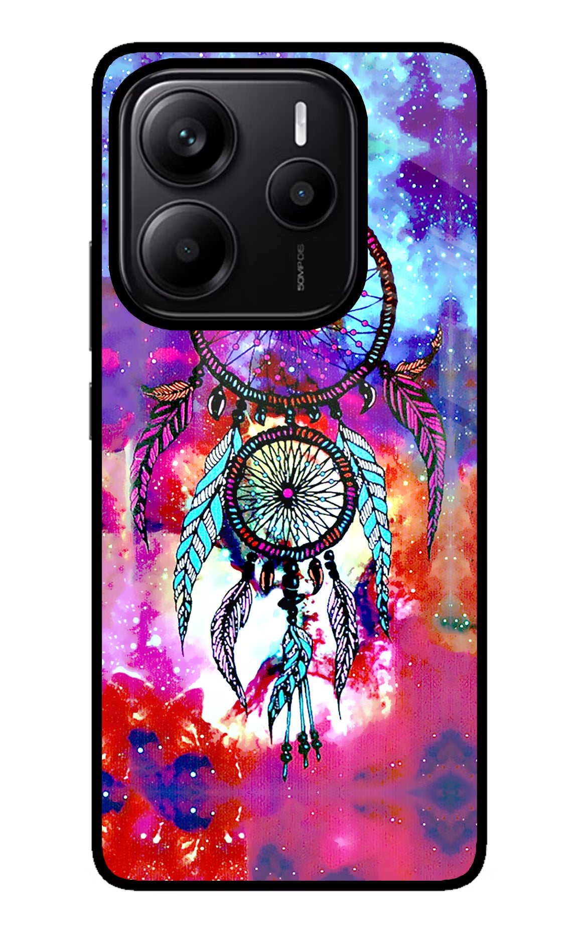 Dream Catcher Abstract Redmi Note 14 5G Glass Case - Dream Catcher Abstract Redmi Note 14 5G Glass Case Dream Catcher Abstract Redmi Note 14 5G Glass Case