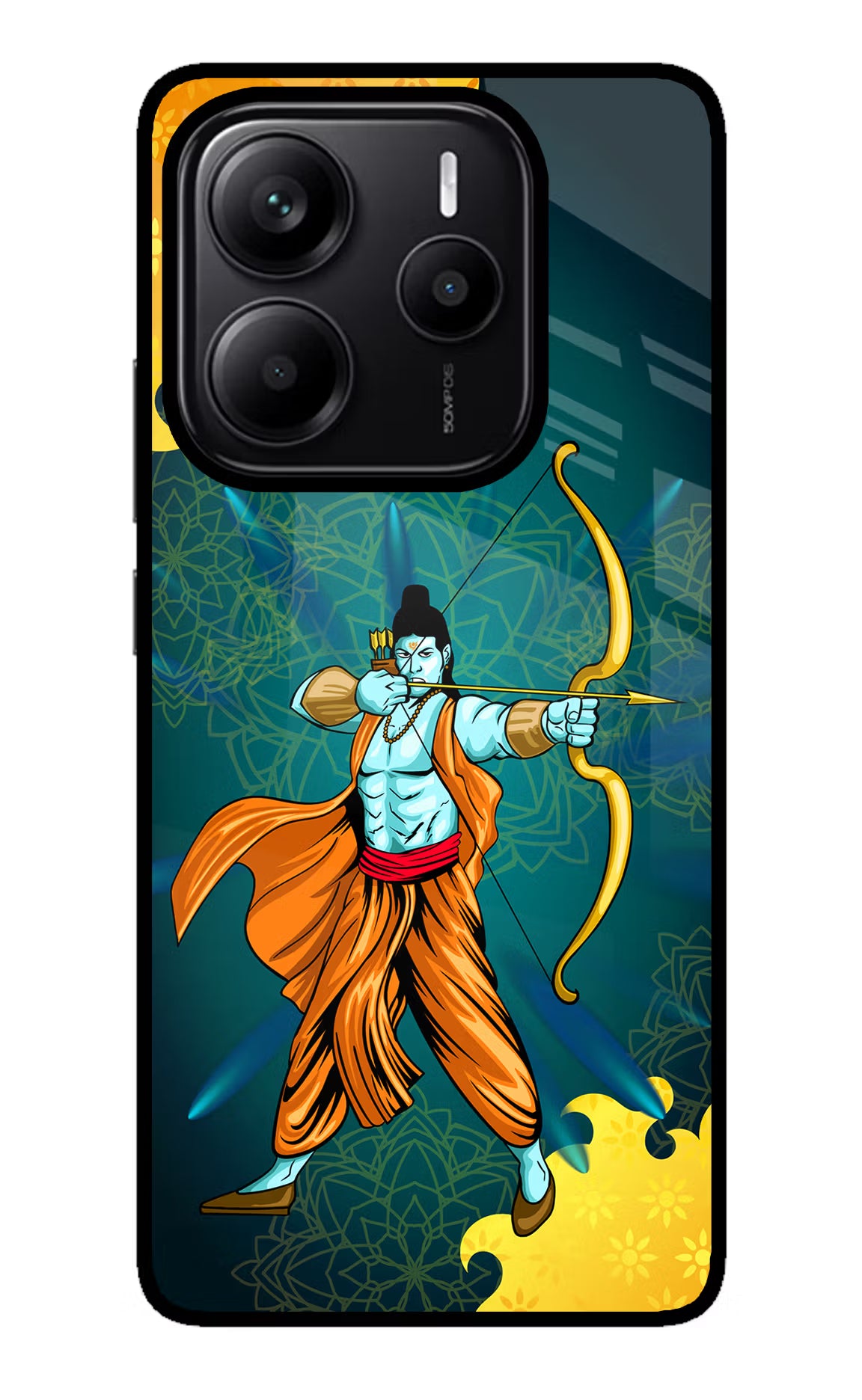 Lord Ram - 6 Redmi Note 14 5G Glass Case - Lord Ram - 6 Redmi Note 14 5G Glass Case Lord Ram - 6 Redmi Note 14 5G Glass Case