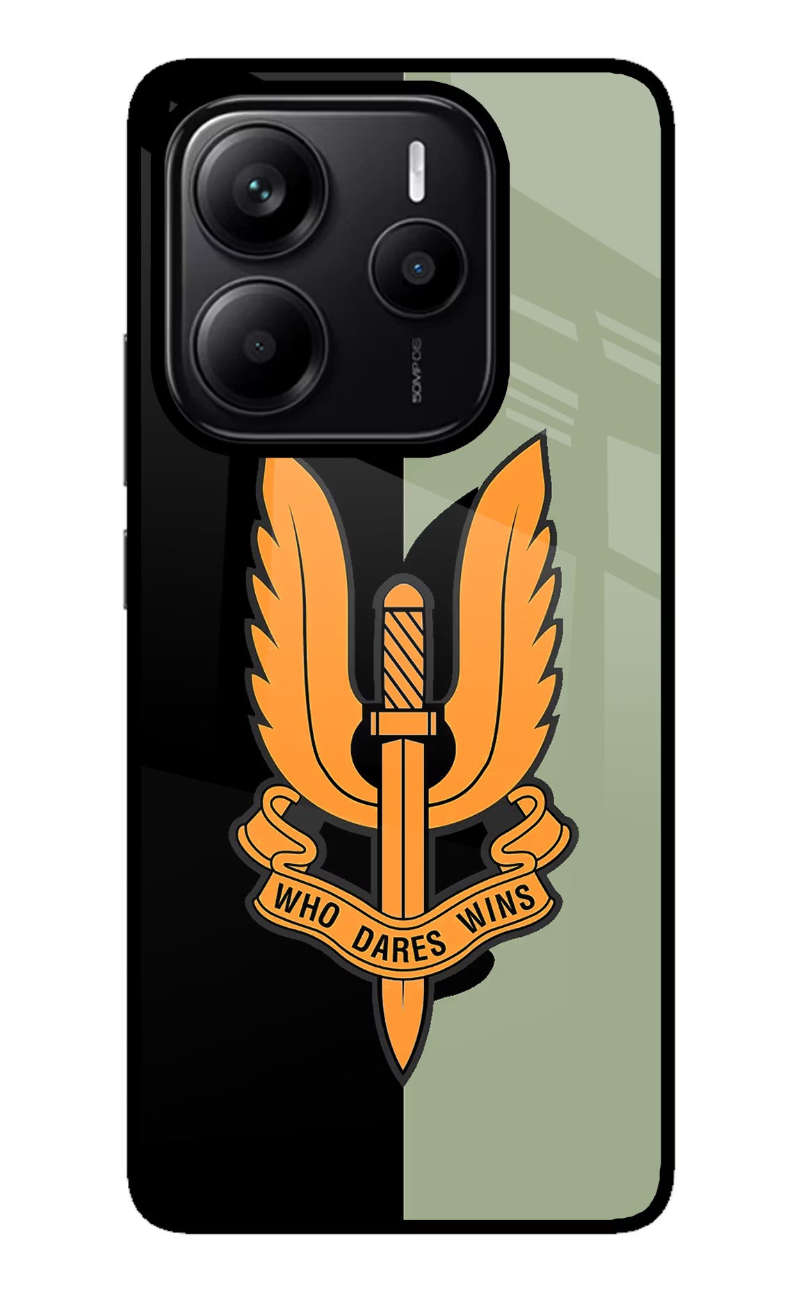 Balidan Logo Redmi Note 14 5G Glass Case - Balidan Logo Redmi Note 14 5G Glass Case Balidan Logo Redmi Note 14 5G Glass Case