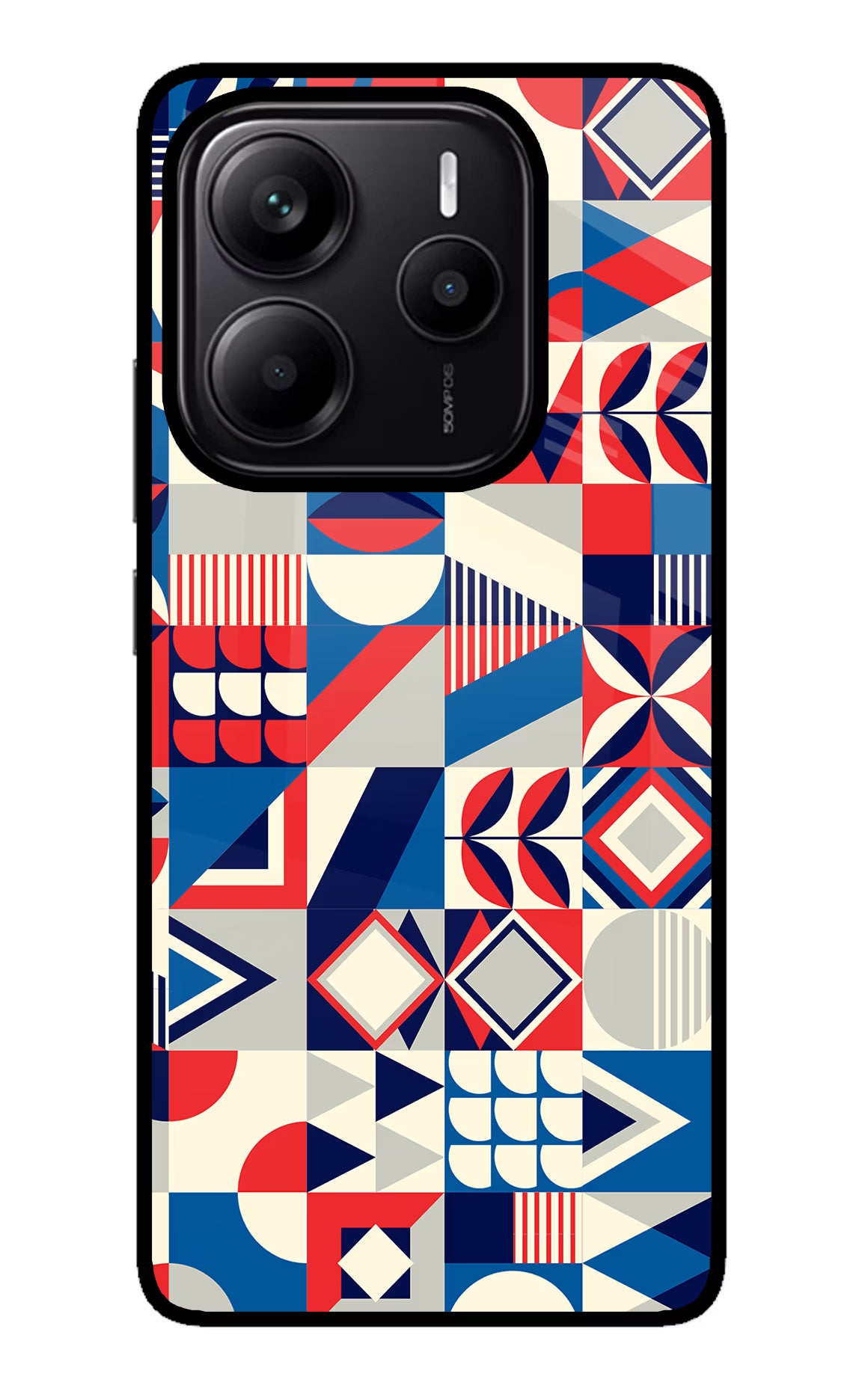 Colorful Pattern Redmi Note 14 5G Glass Case - Colorful Pattern Redmi Note 14 5G Glass Case Colorful Pattern Redmi Note 14 5G Glass Case