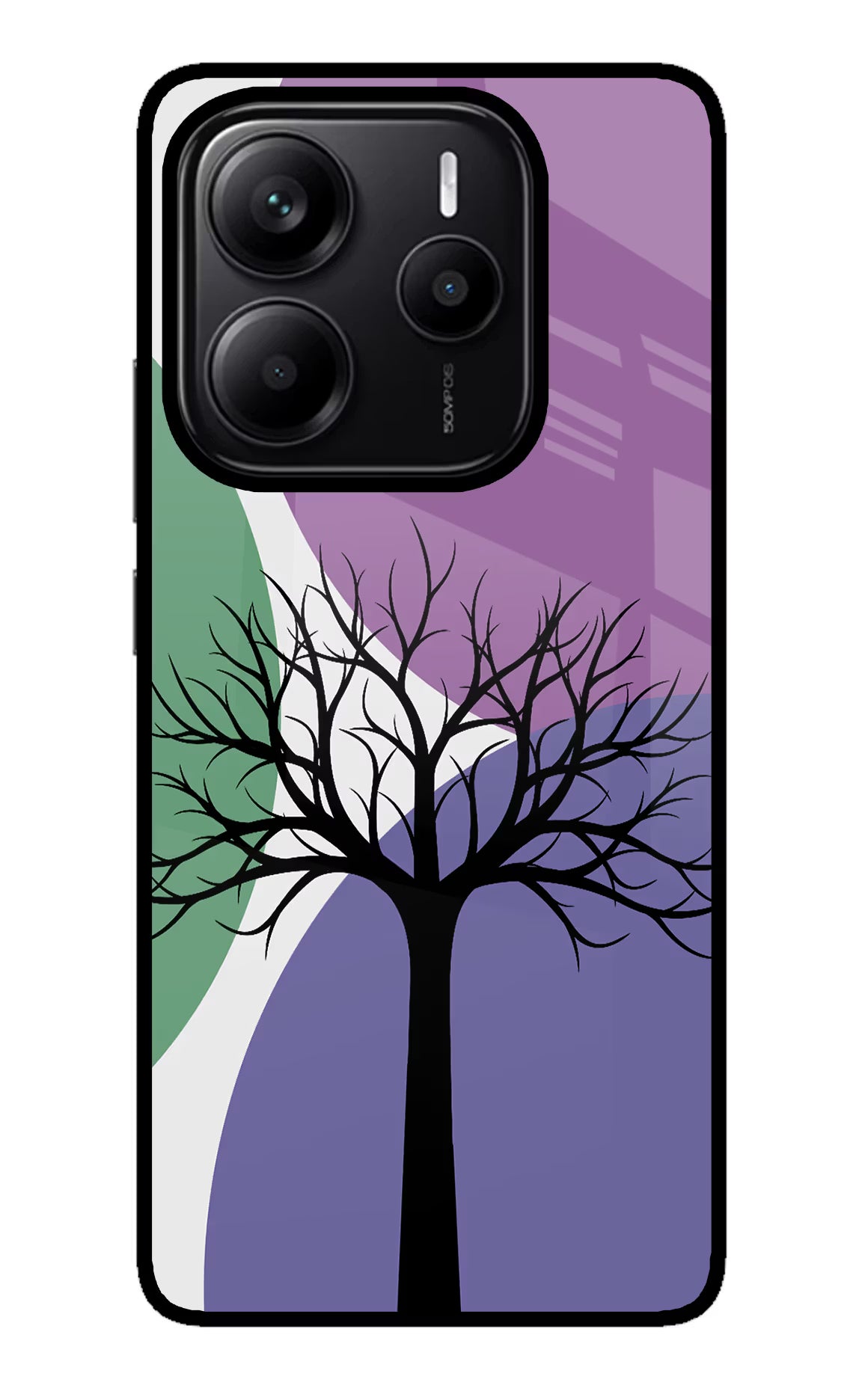 Tree Art Redmi Note 14 5G Glass Case - Tree Art Redmi Note 14 5G Glass Case Tree Art Redmi Note 14 5G Glass Case